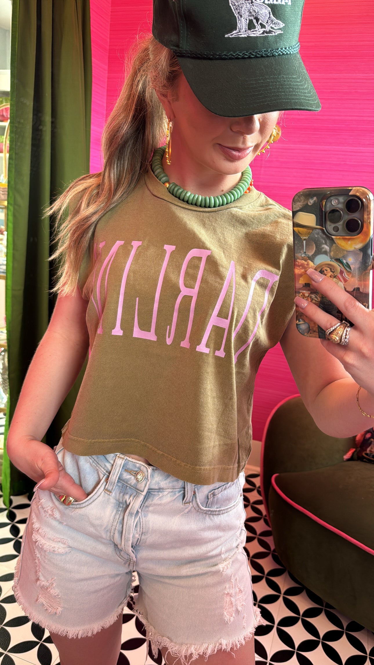 Darlin' Cap Sleeve Tee