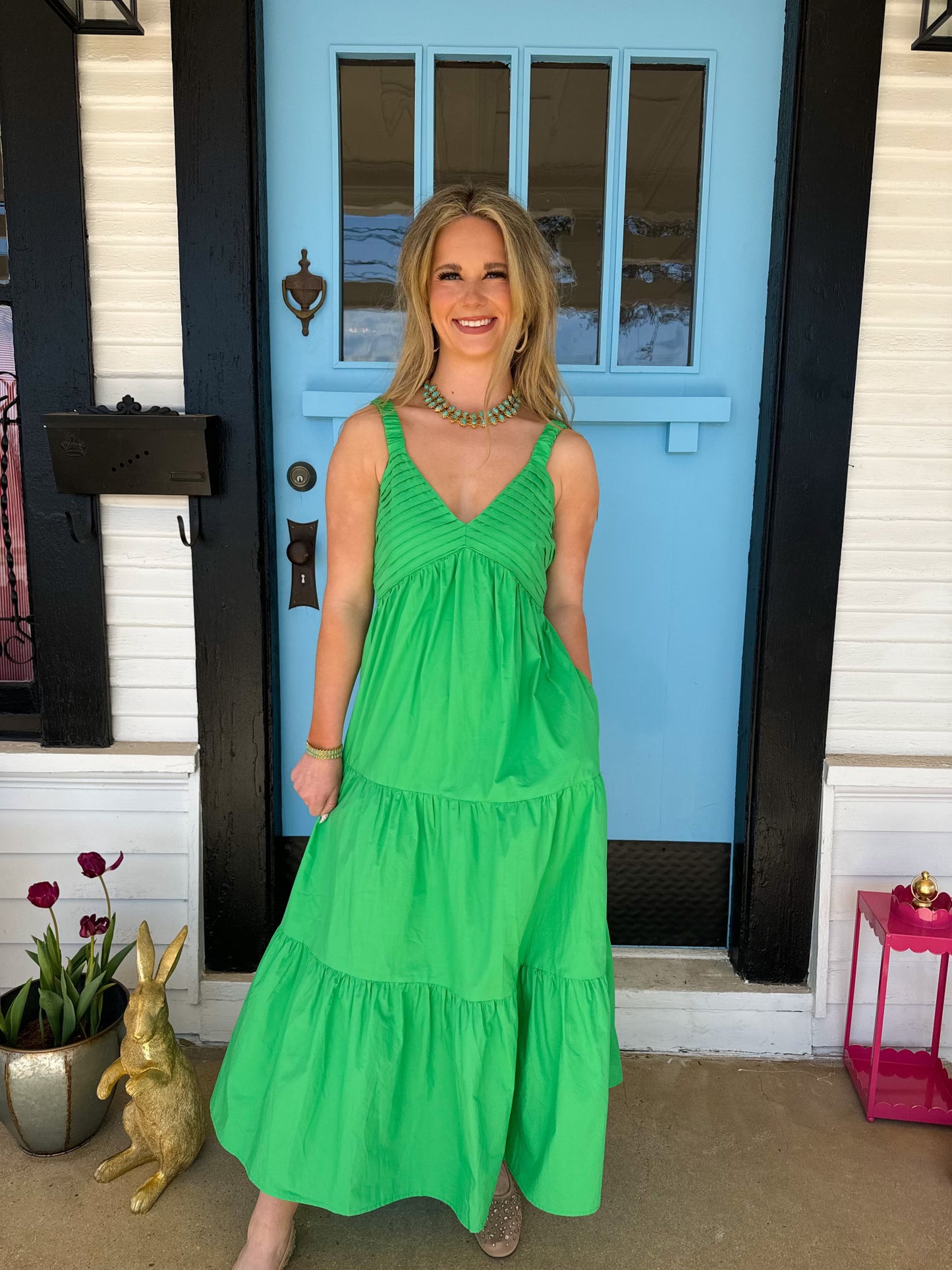 Out of Office Maxi Dress