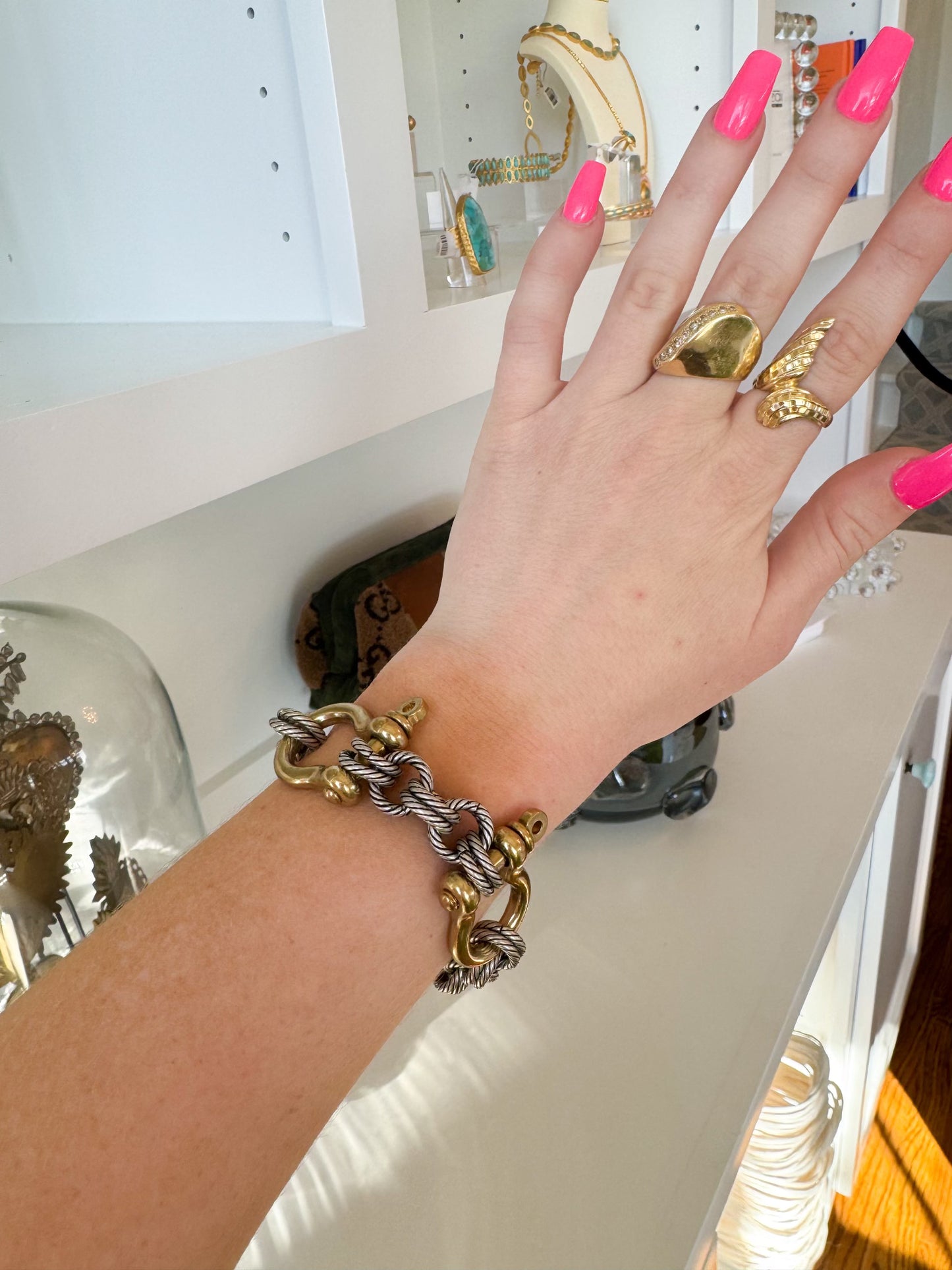 Double Shackle Bracelet