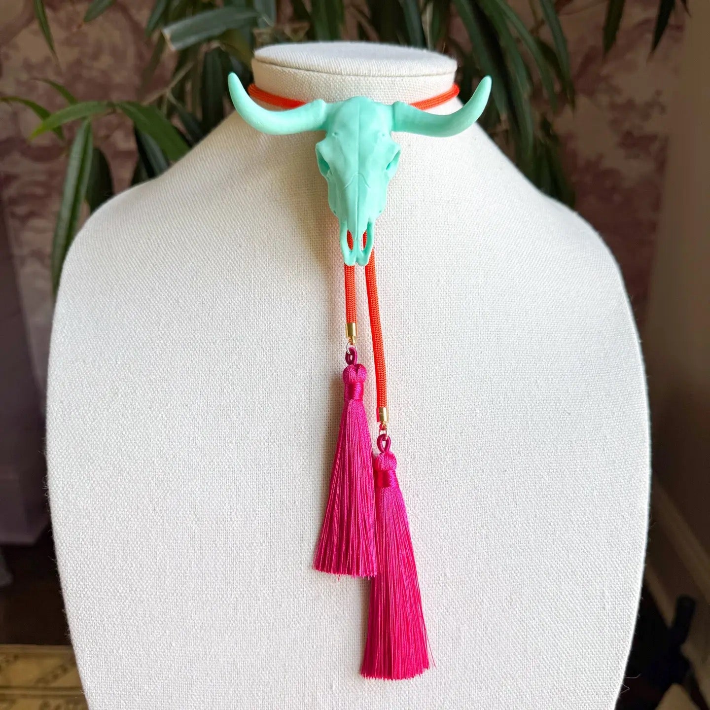 Turquoise Longhorn Bolo