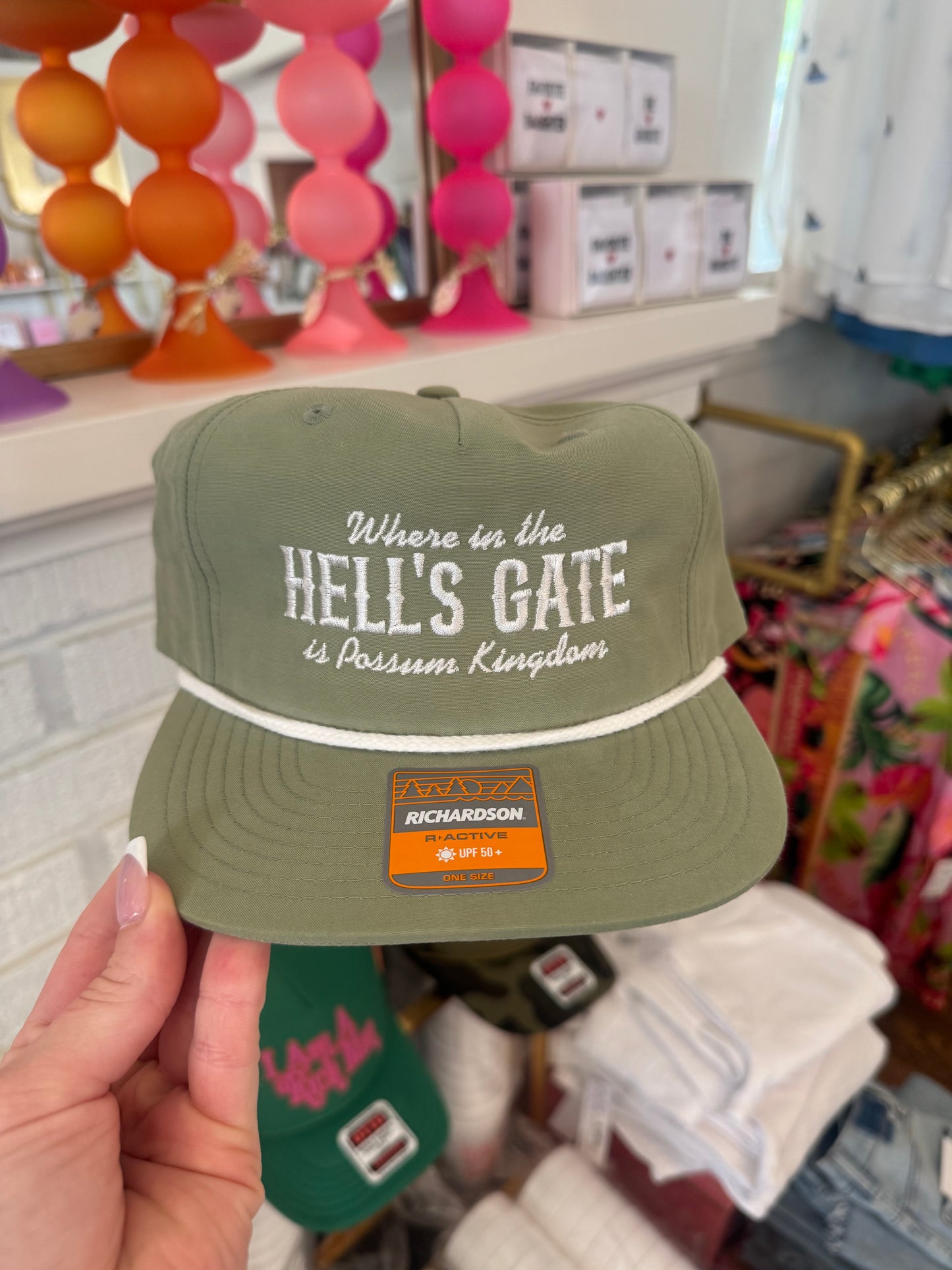 Where in the Hell's Gate Rope Hat