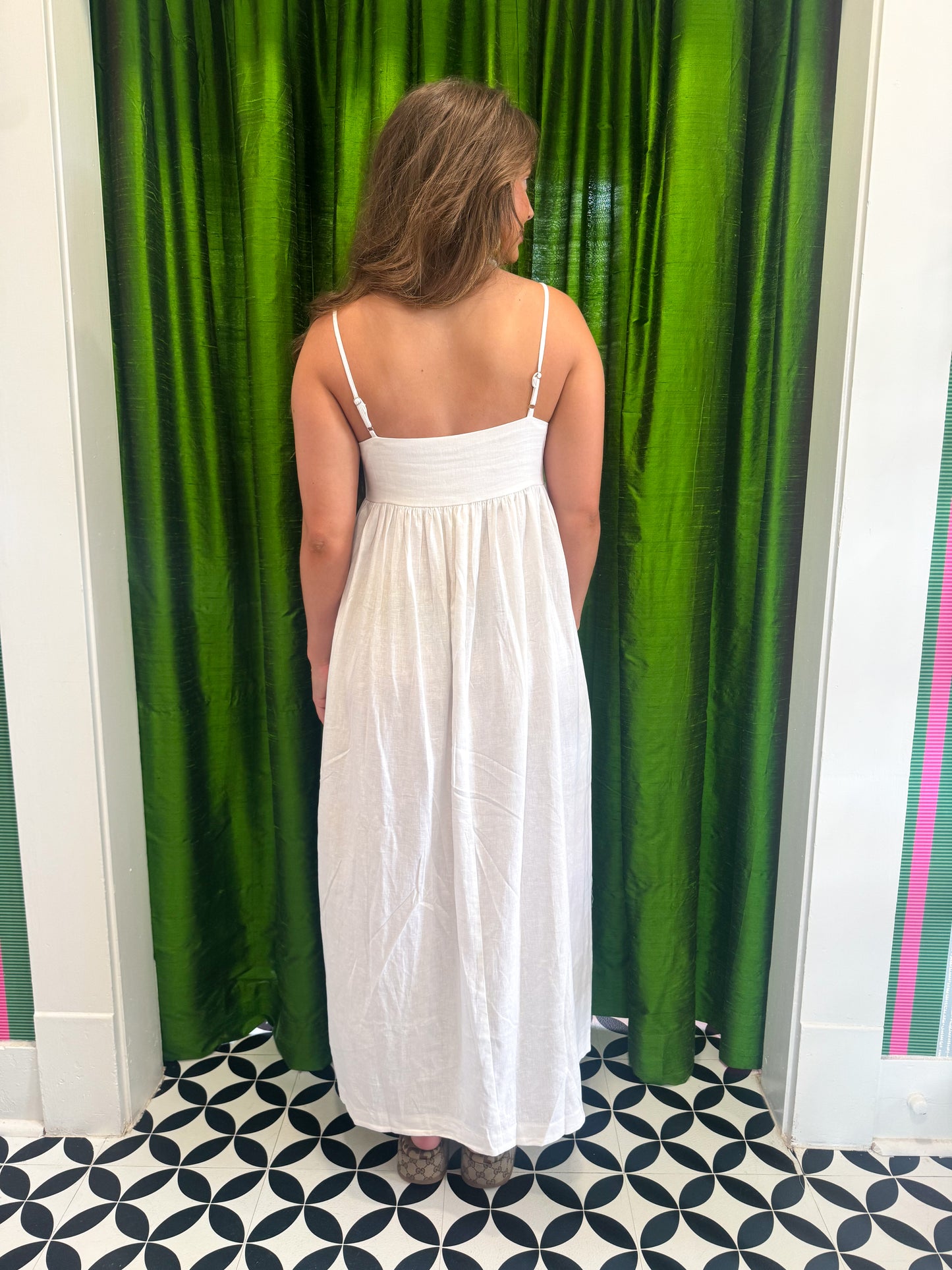 Willow White Maxi Dress