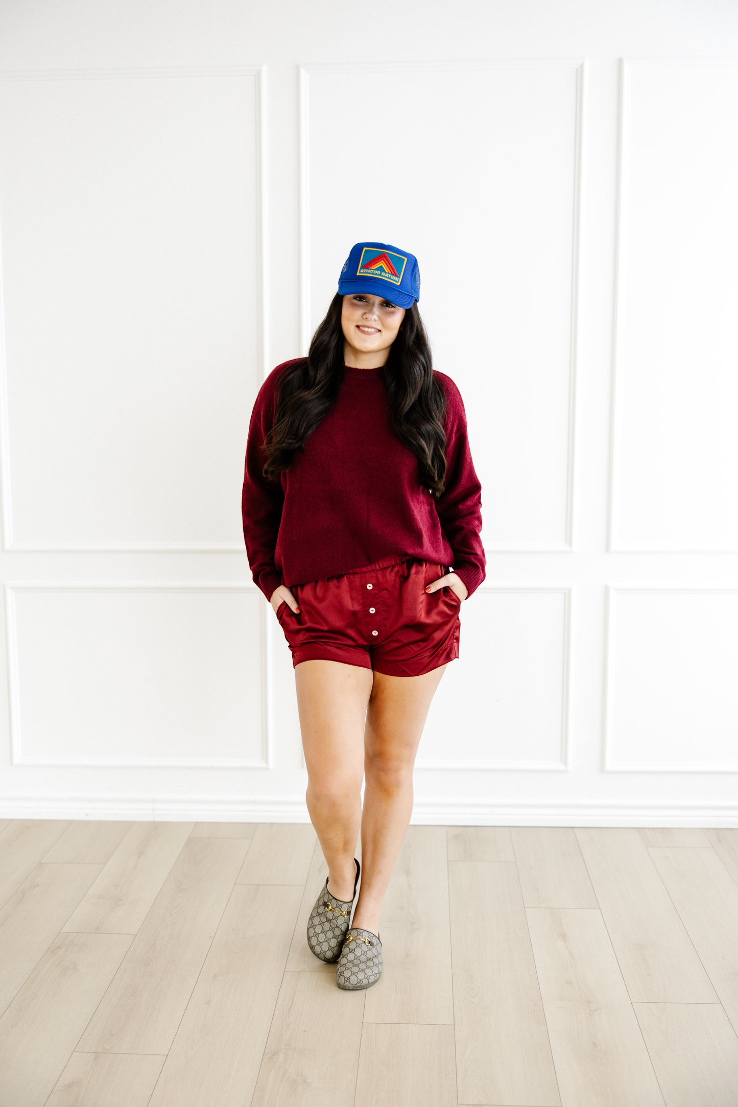 Max Maroon Boxer Shorts