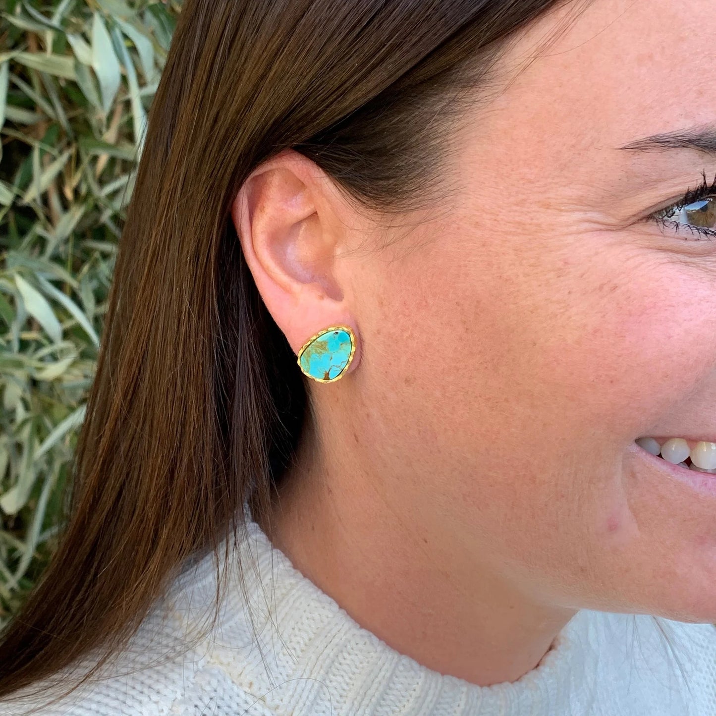 Turquoise Stud Earrings