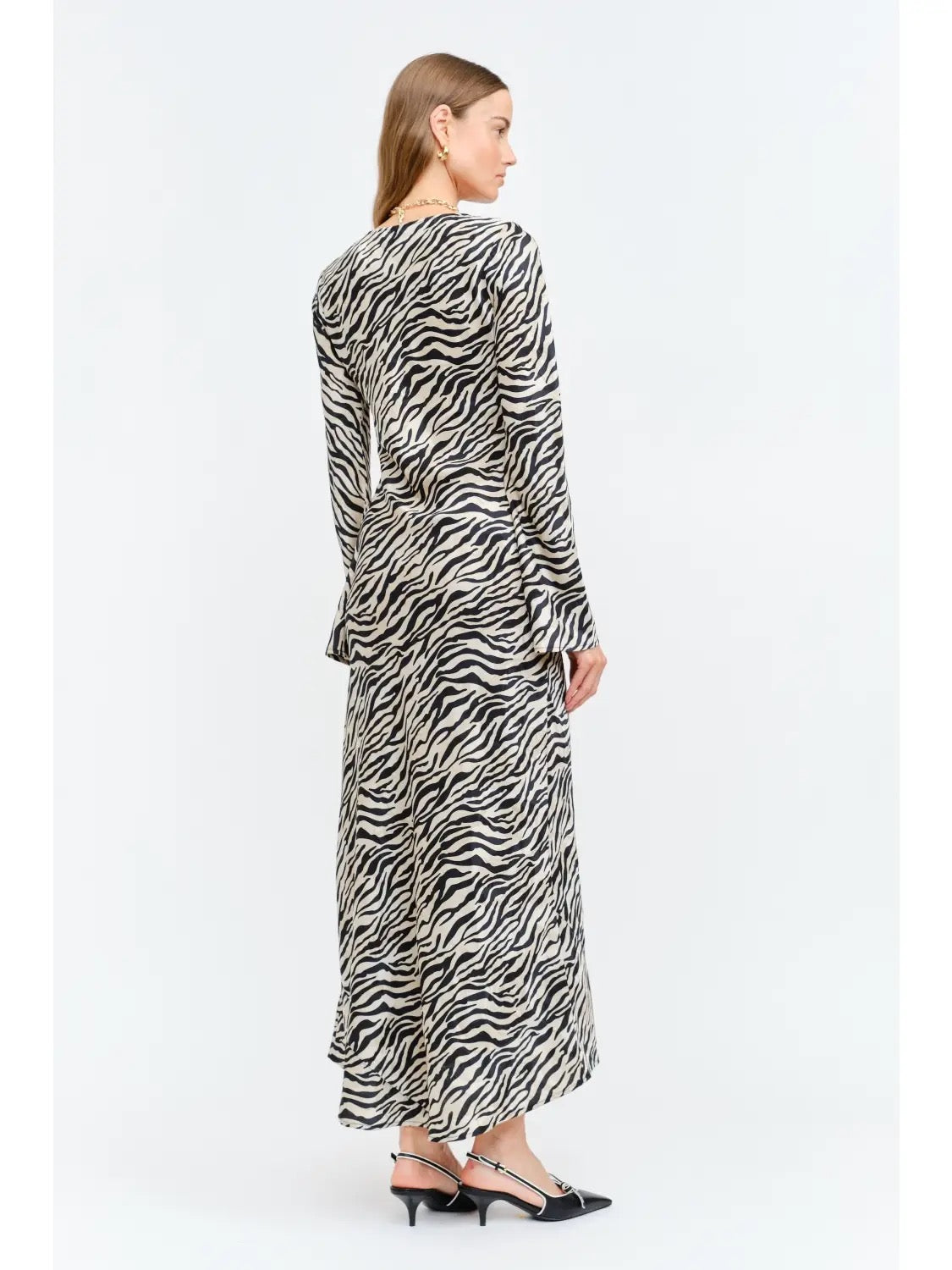 Georgie Zebra Maxi Dress