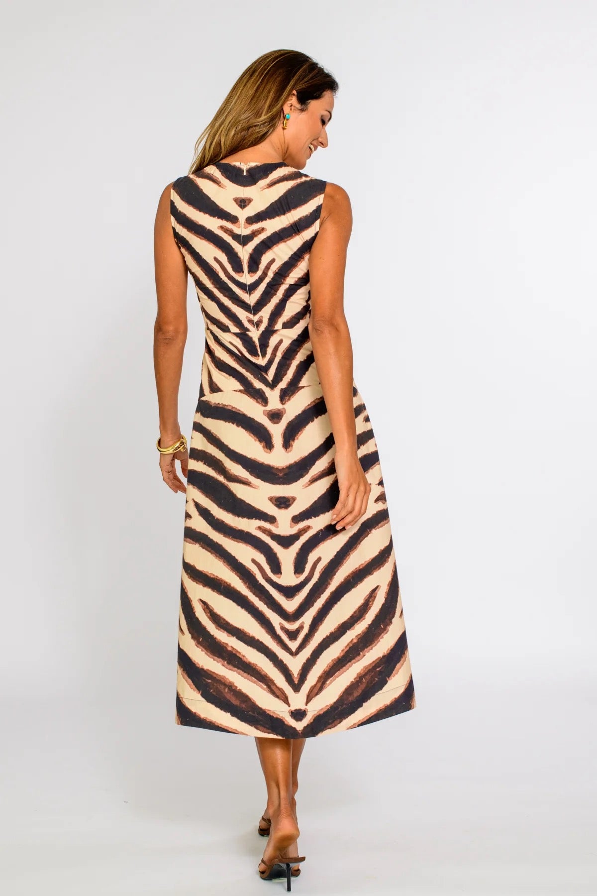 Zebra Claire Dress