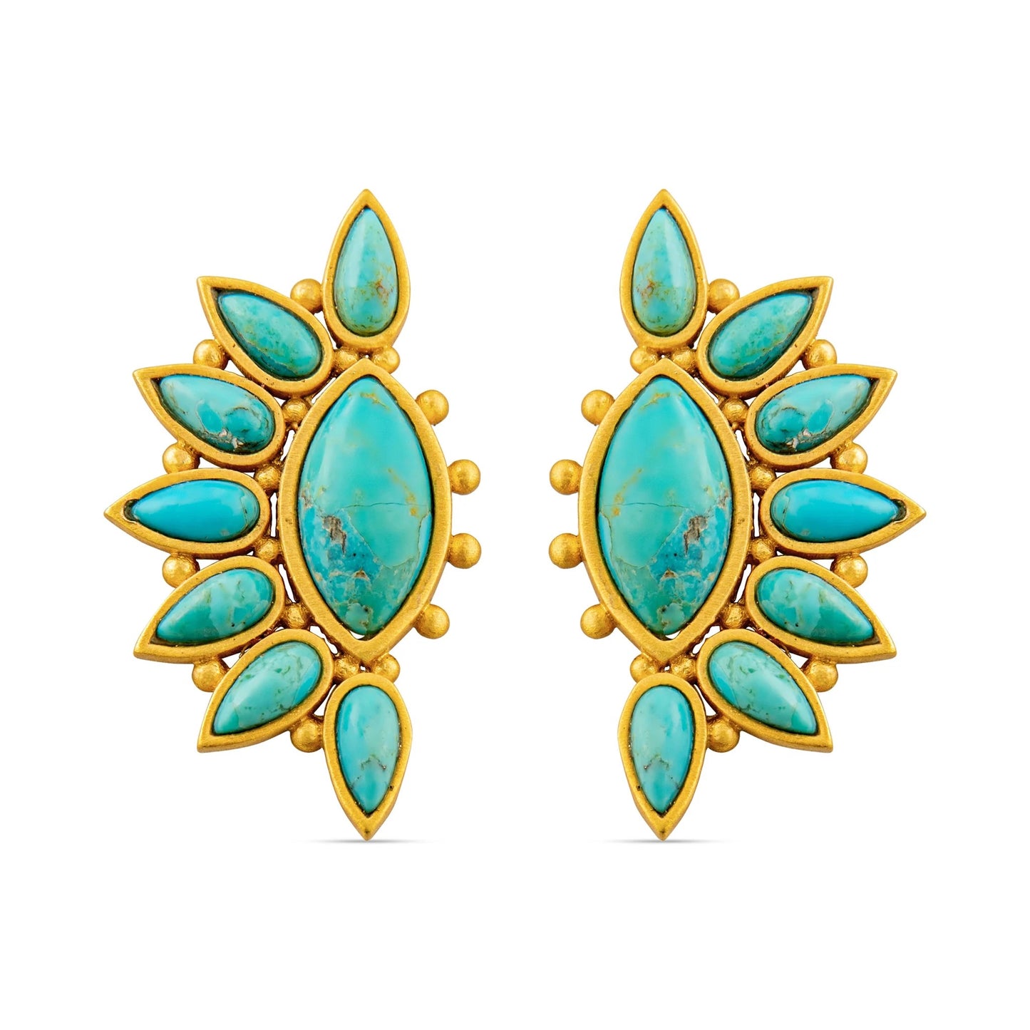 Hummingbird Turquoise Earrings