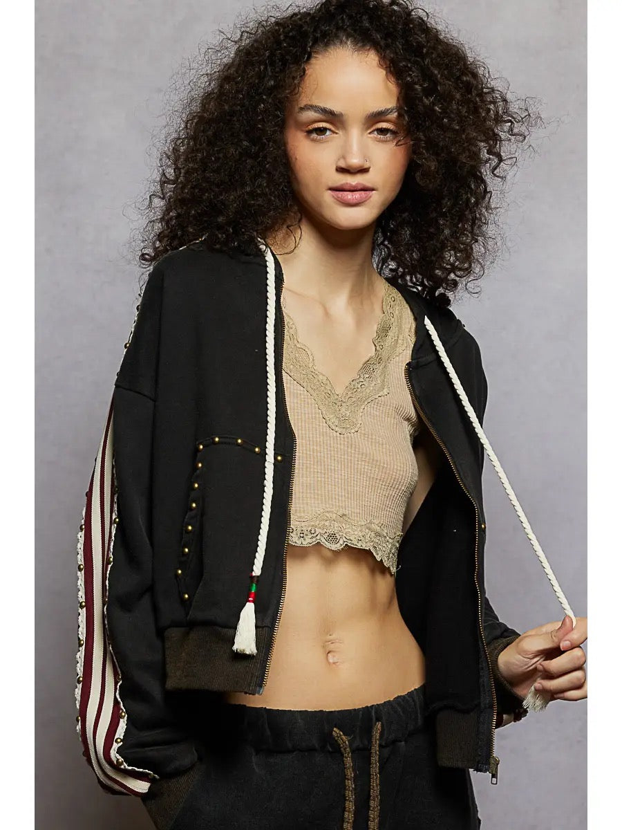 Love Lounging Zip Up Jacket