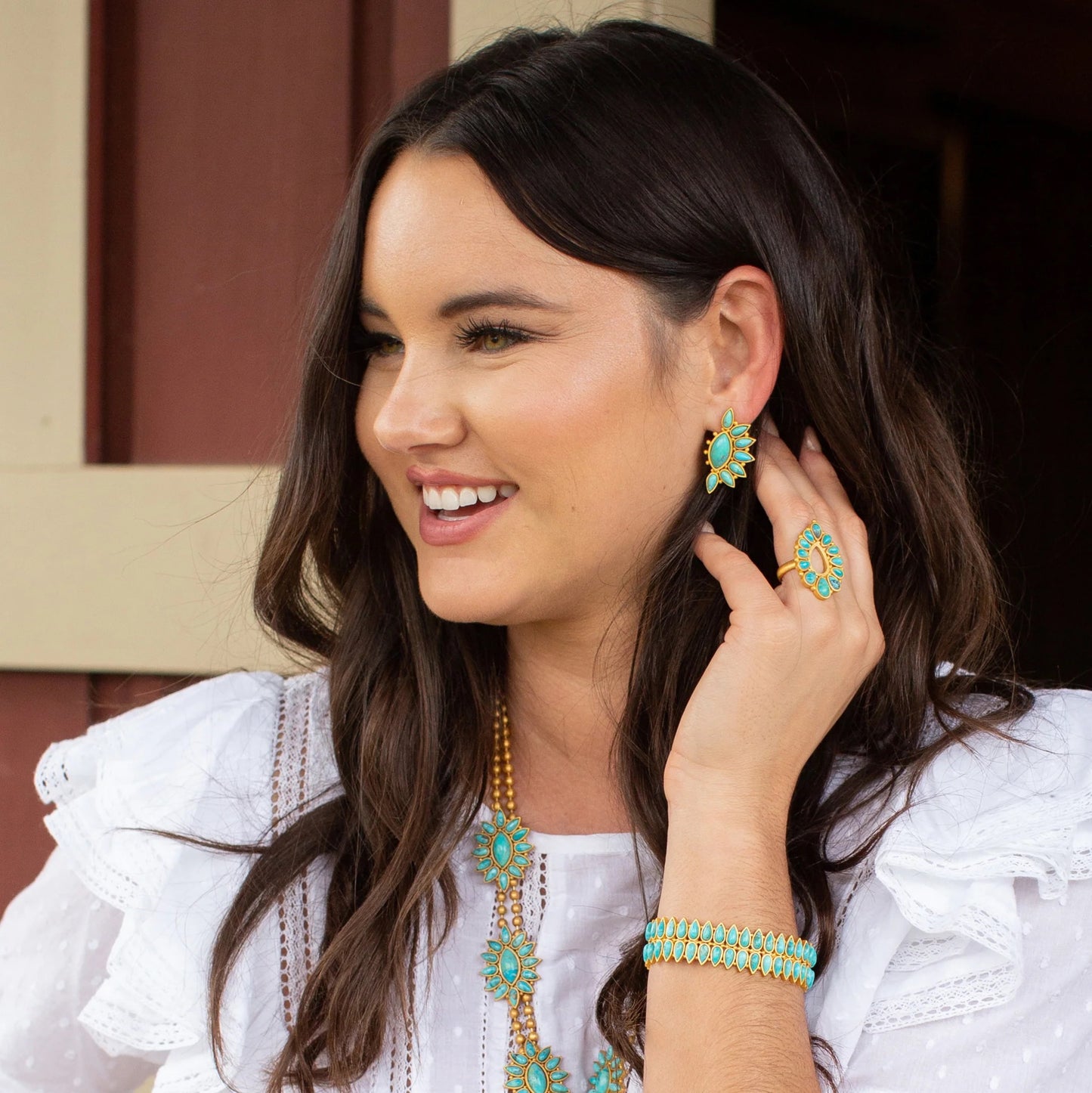Hummingbird Turquoise Earrings