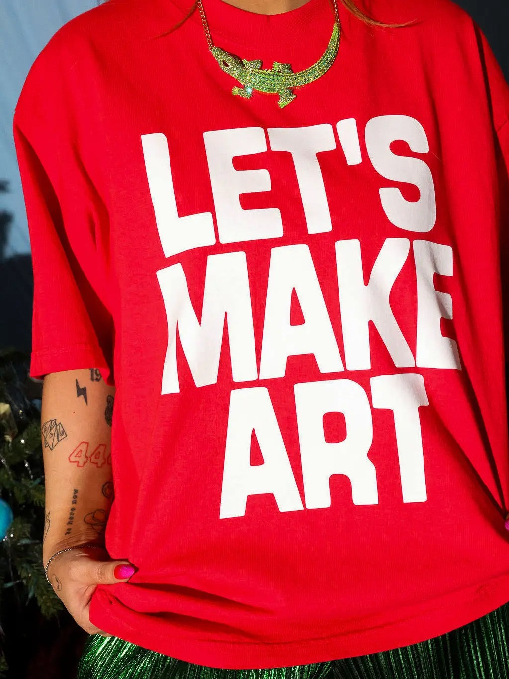 Let's Make Art Tee
