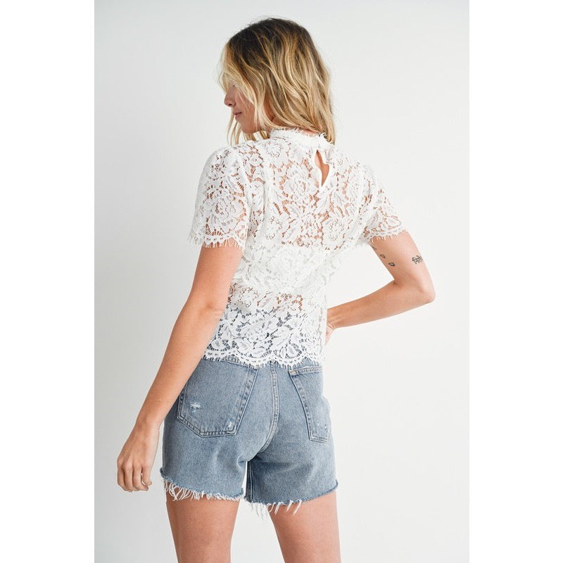 Lady Lace Top