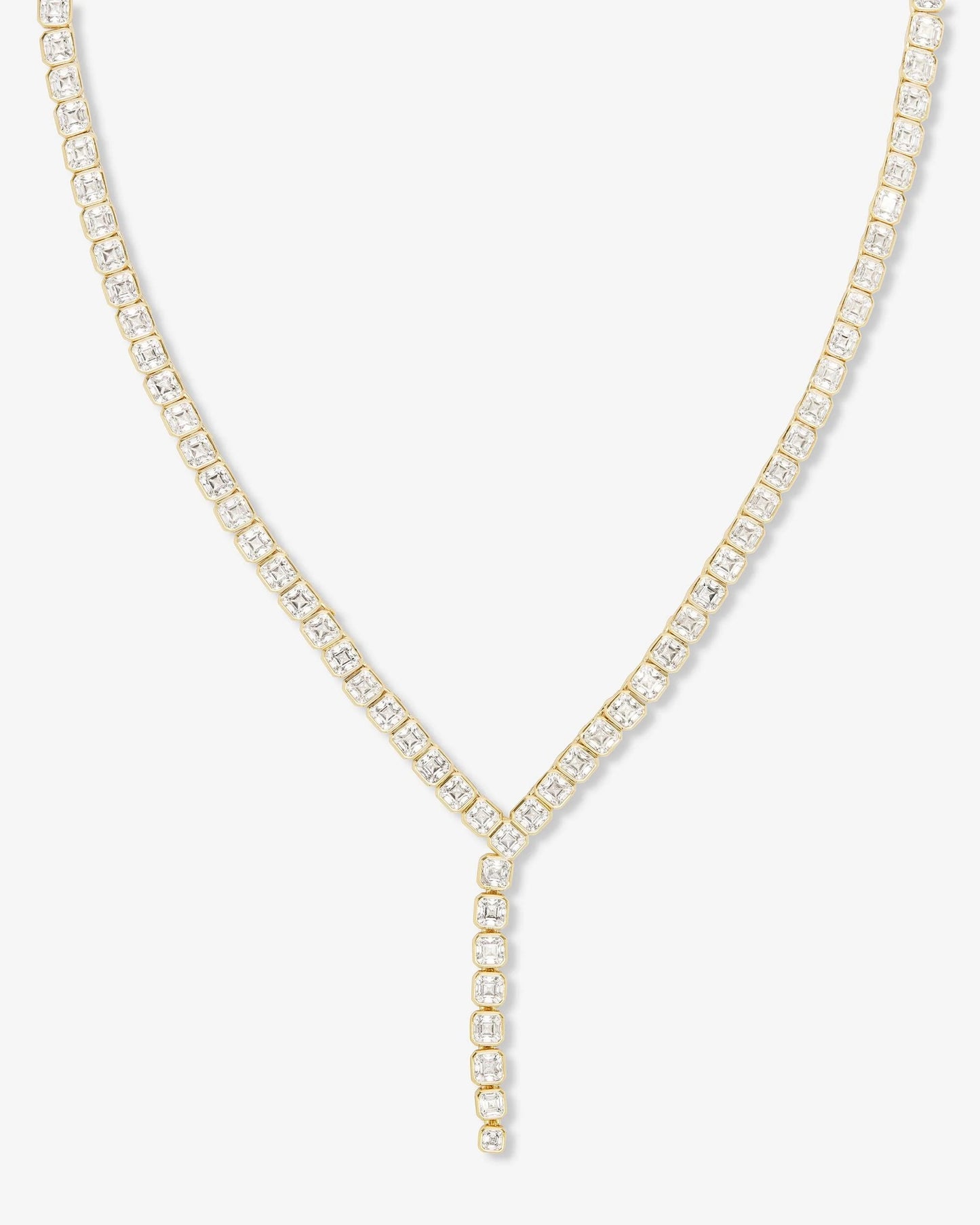 Duchess Lariat Tennis Necklace
