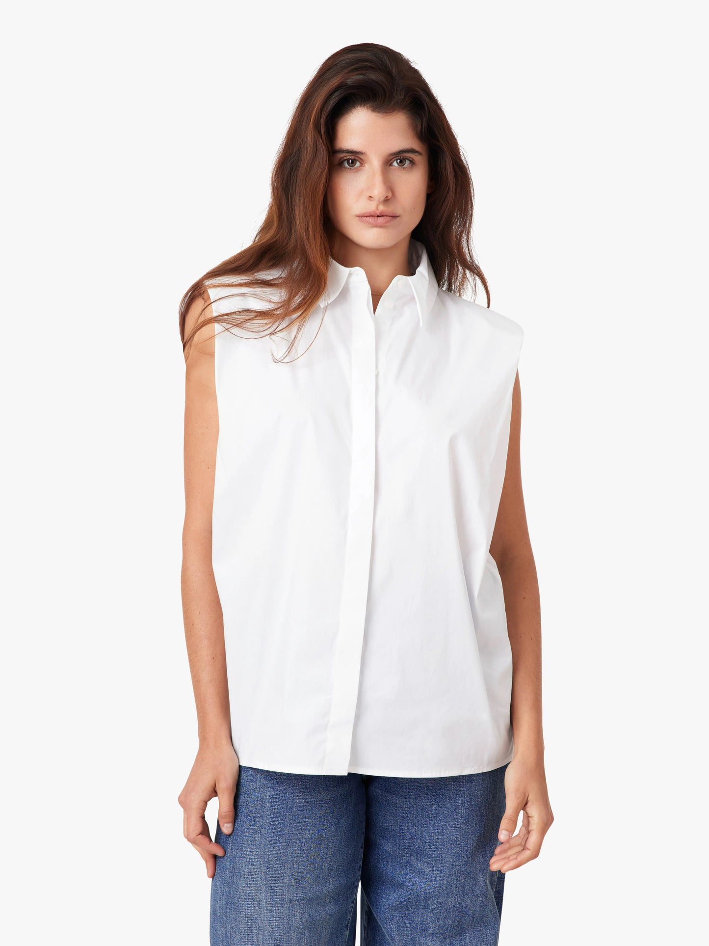 Shoulder Pad Chic Top