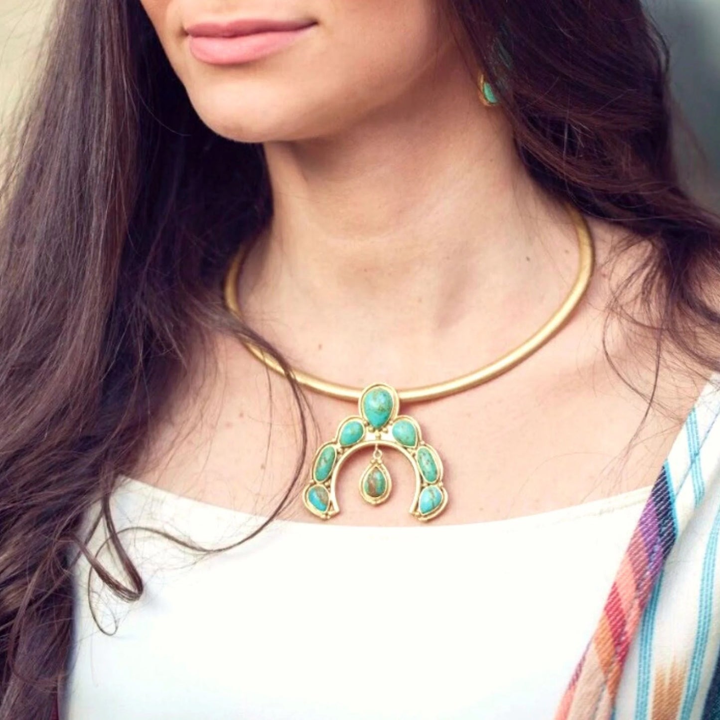 Gold Collar Necklace