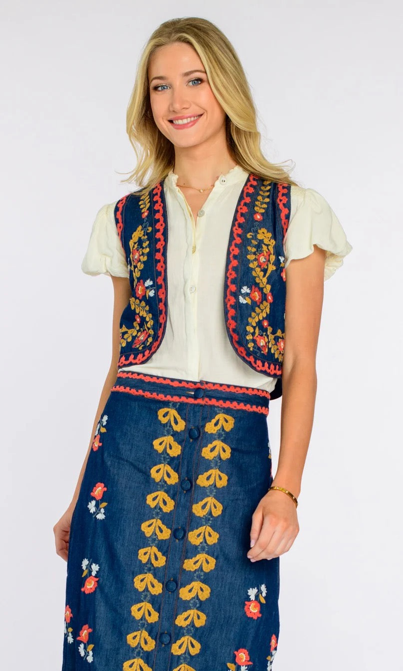 Denim Kit Vest