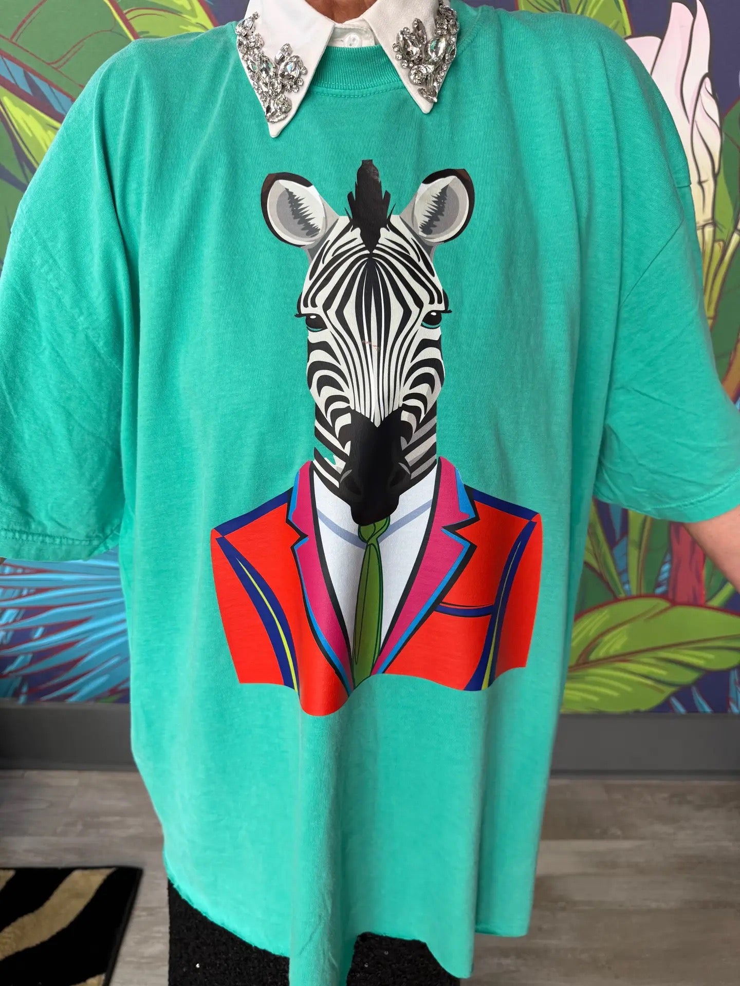 Wild Zebra Graphic Tee