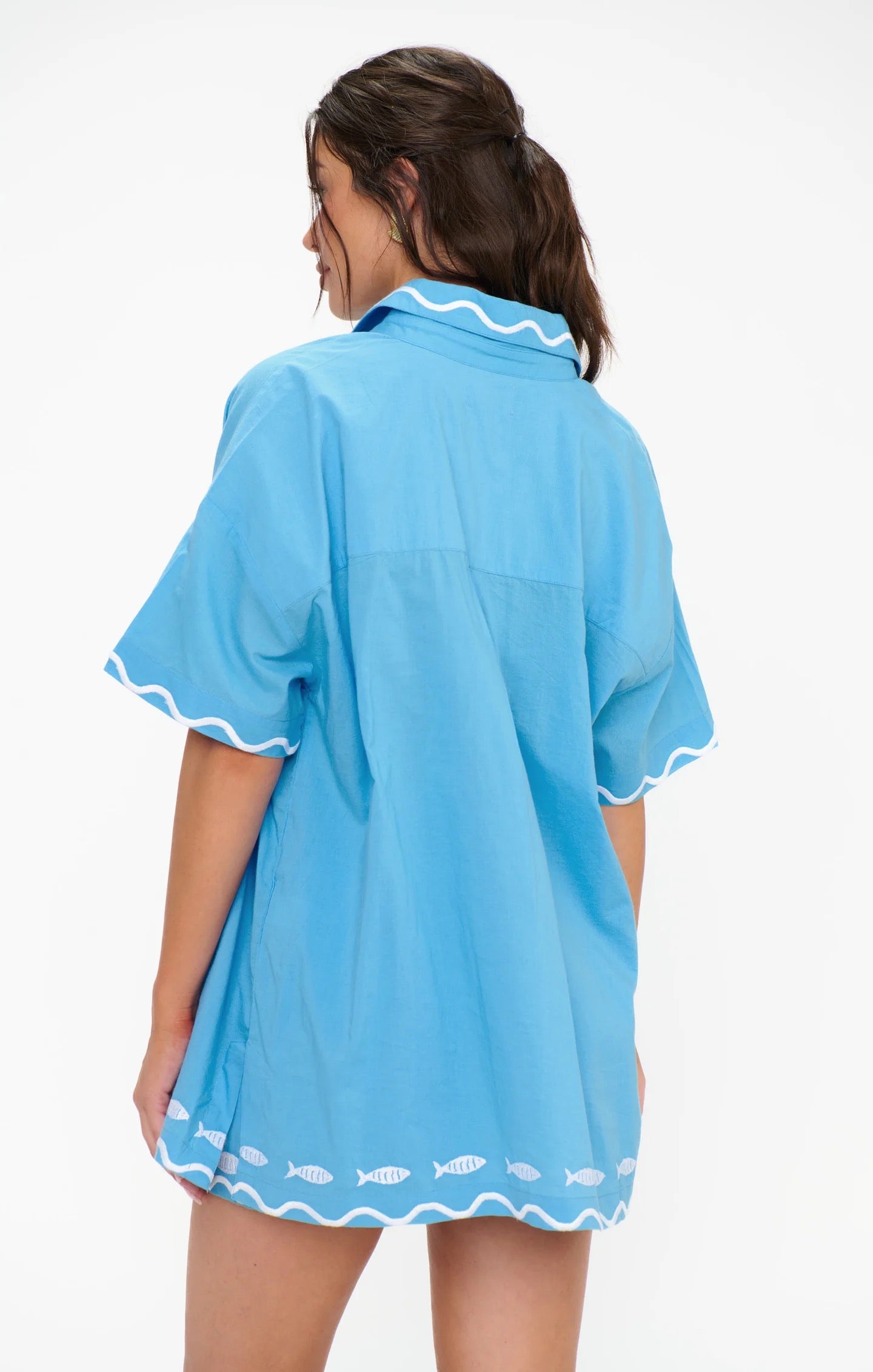 Parker Fish Button Down