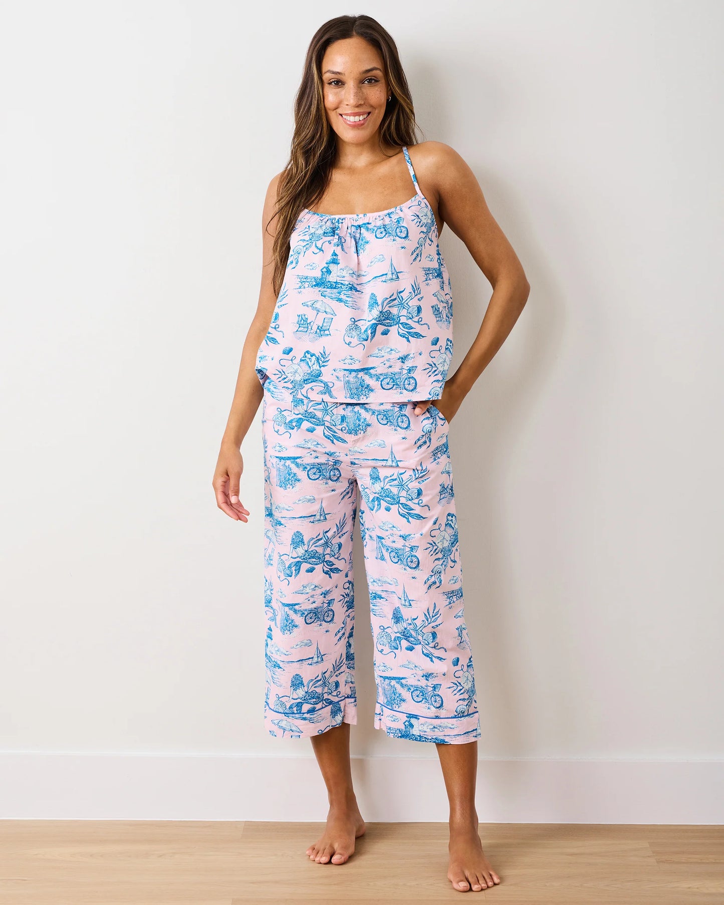 Mermaid Toile PJ Set
