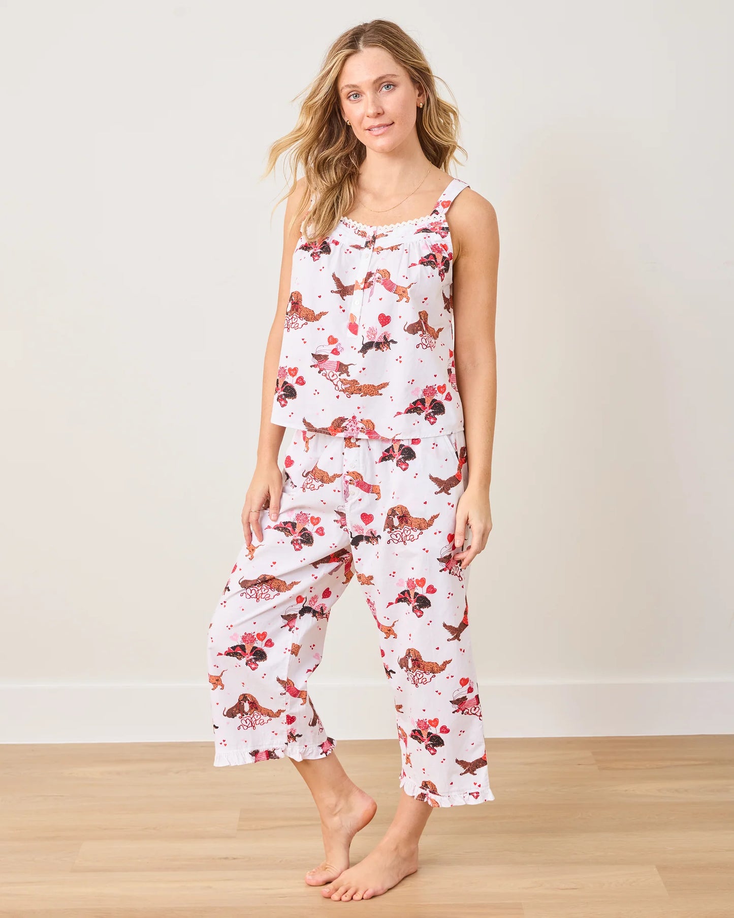 Dachshund Date Pant PJ's