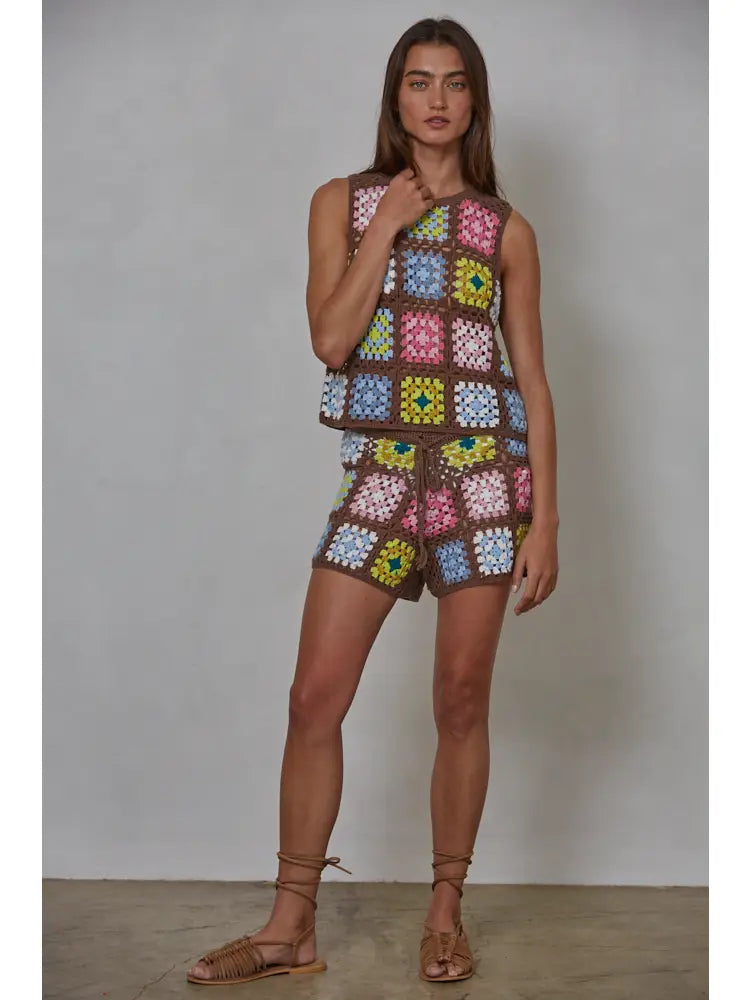 Really into Retro Short Set