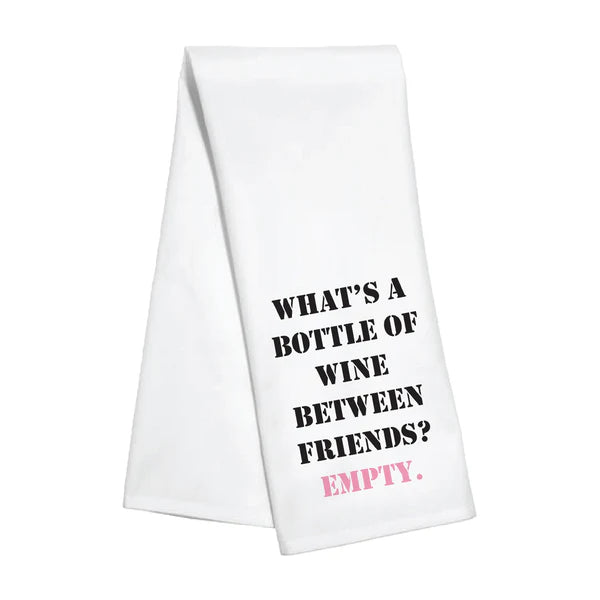 Wine BTWN Friends Towel