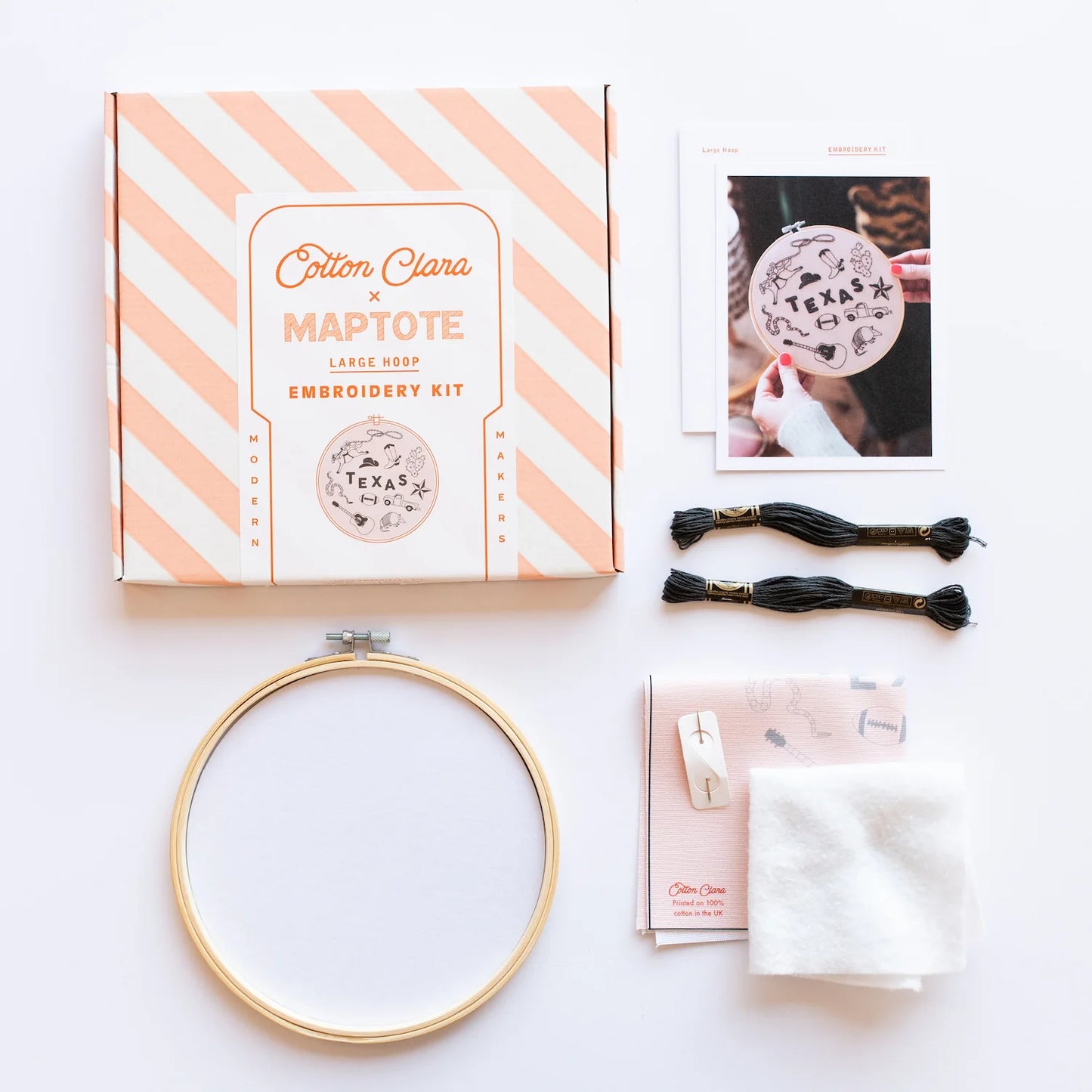 TX Embroidery Hoop Kit