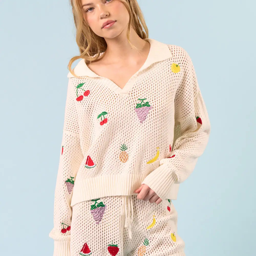 Fruit Coverup Set
