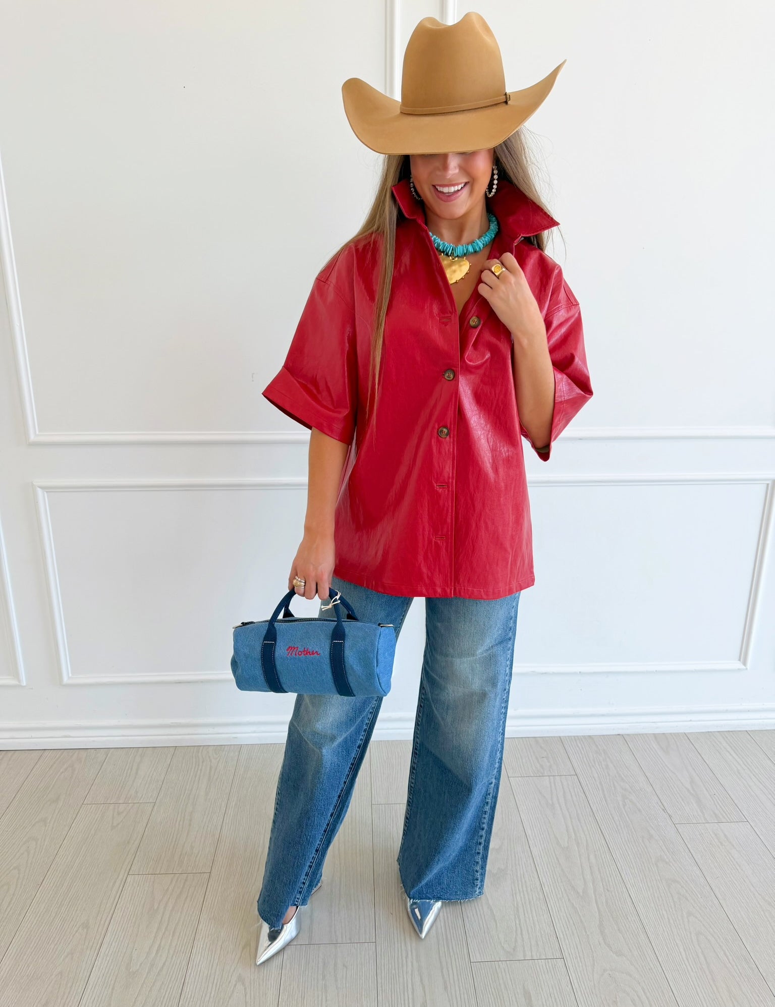Adrien Rouge Top