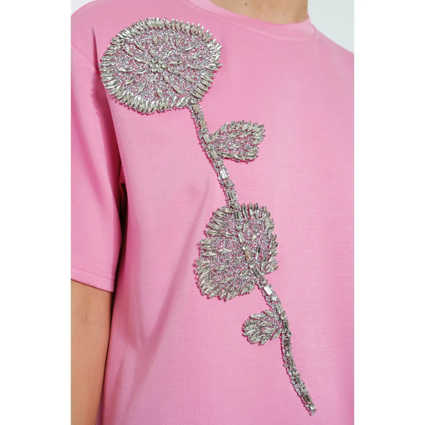 Flower Dazzler Tee Shirt Dress