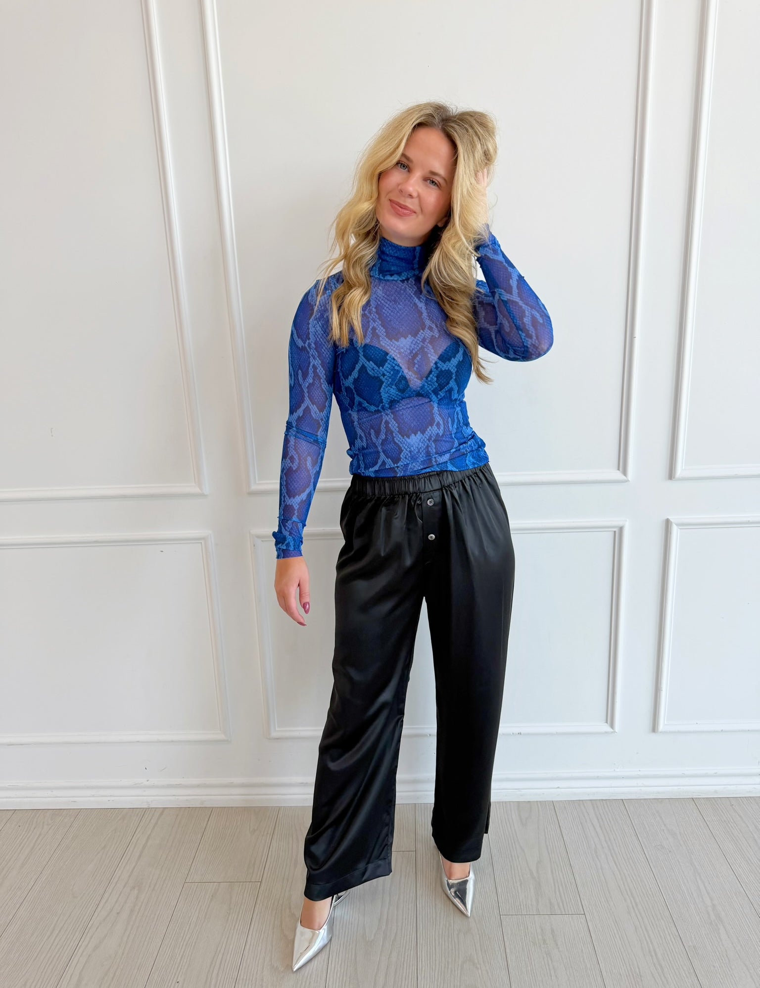 Zadie Snake Top