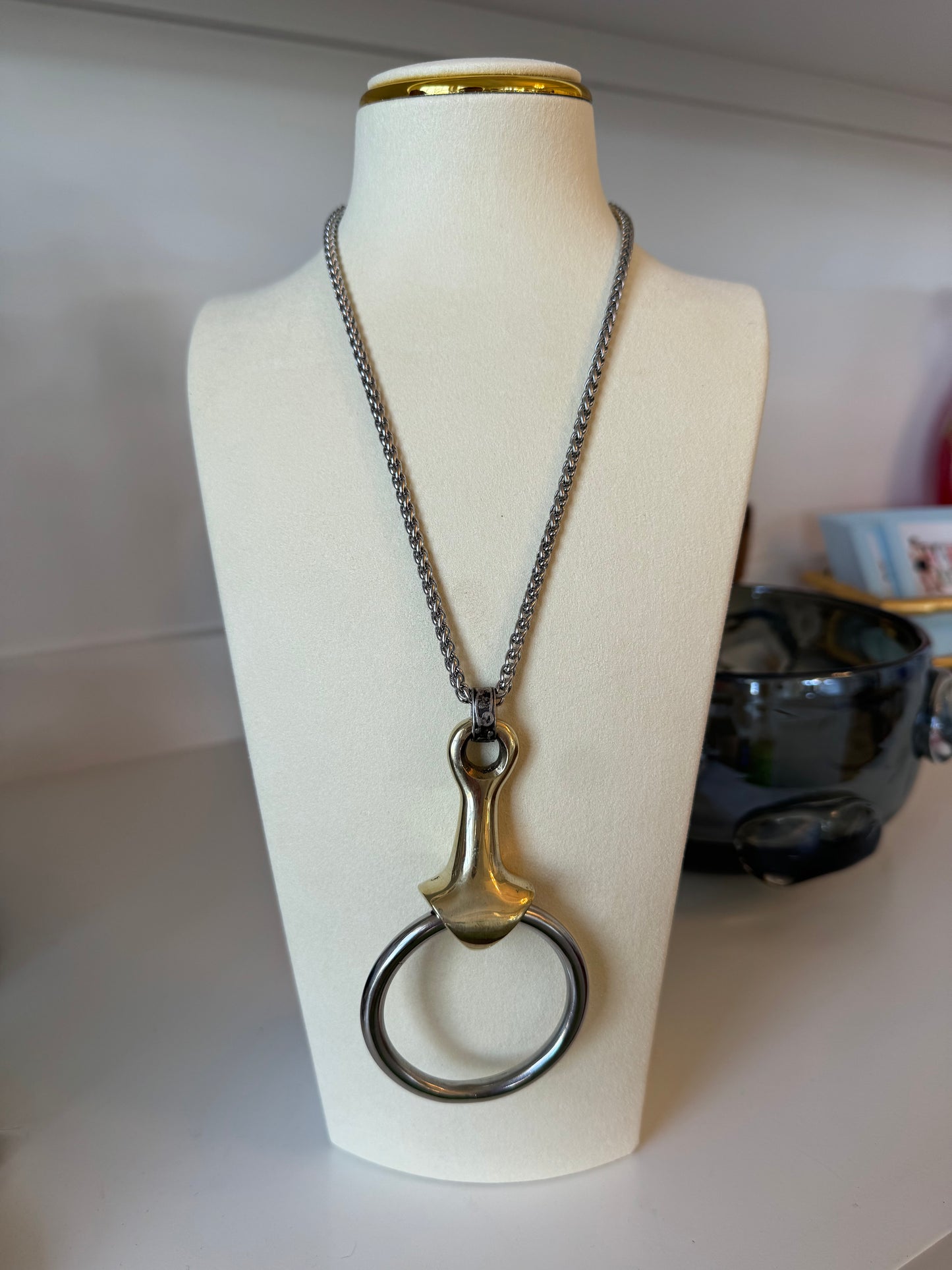 Mixed Pony Bit Necklace