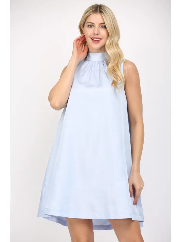 Blue Baby Tie Dress