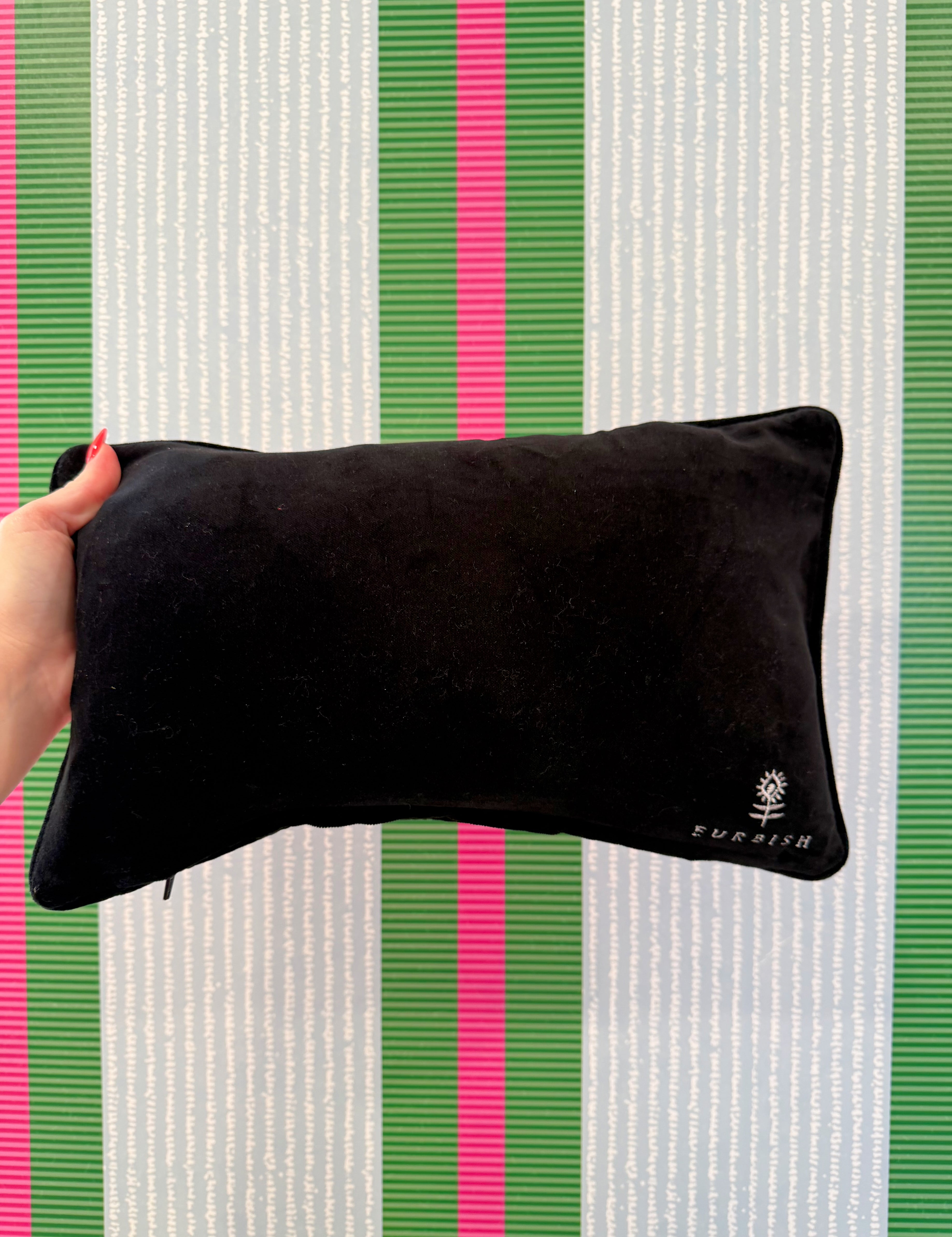 Pants Needlepoint Pillow