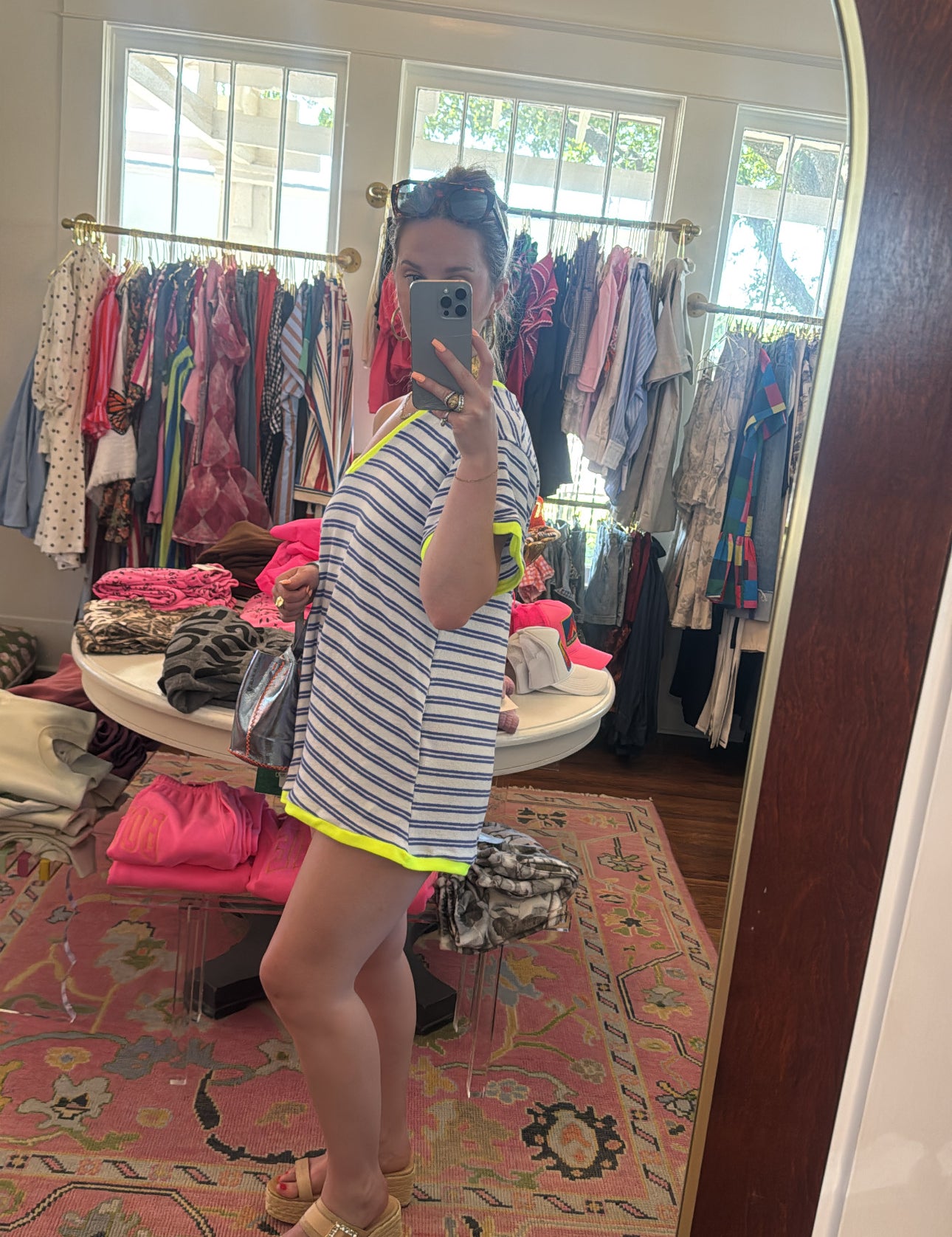 Terri Striped Romper