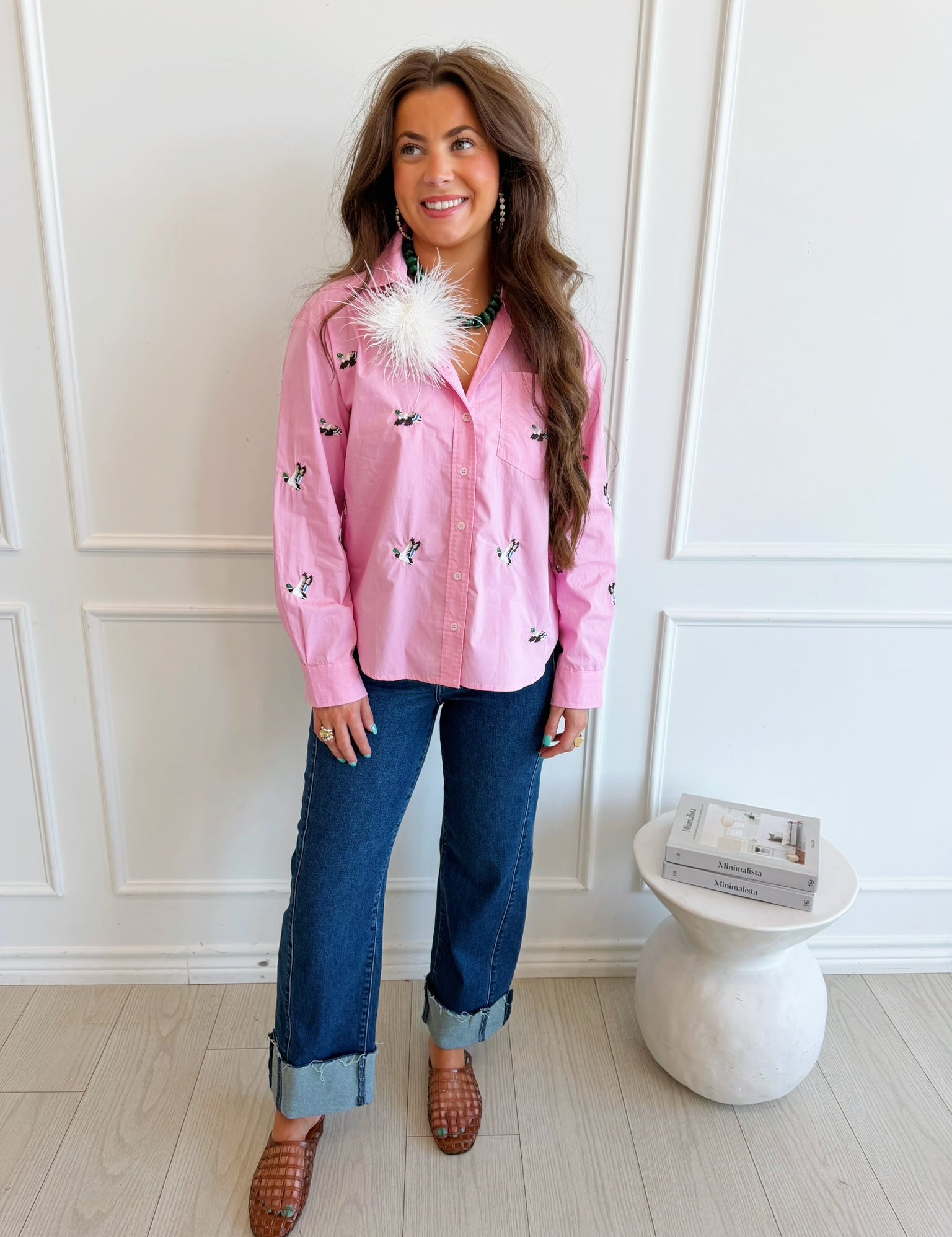 Duck Diva Top Pink