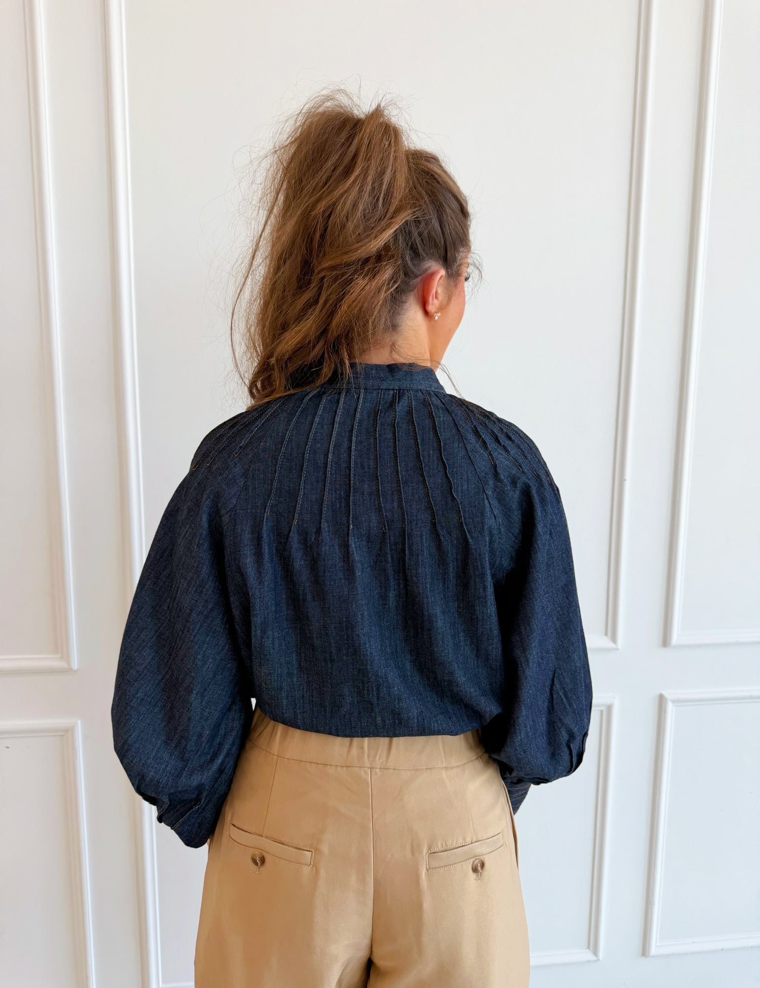 Denim Kelsey Blouse