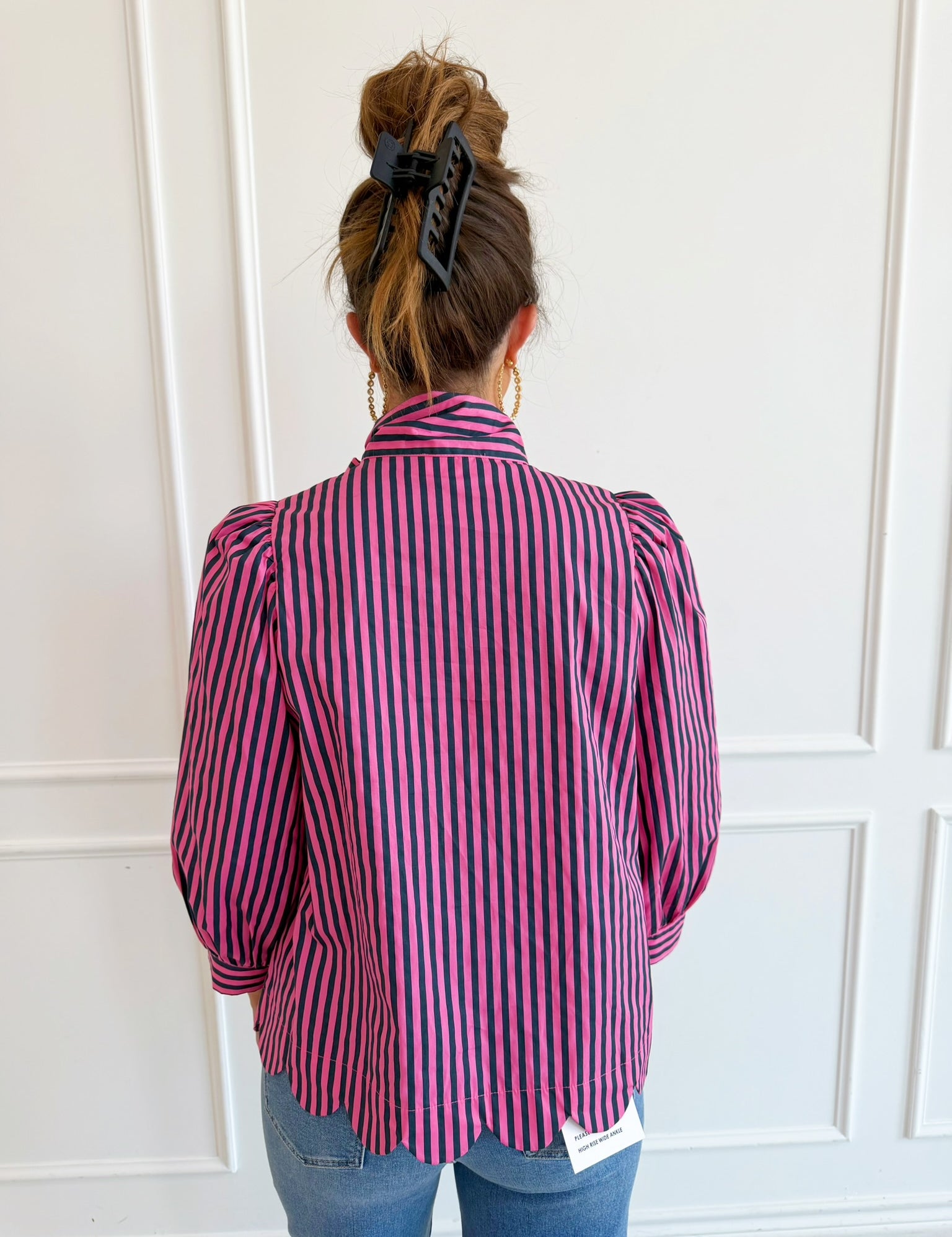Preppy and Pink Bow Top