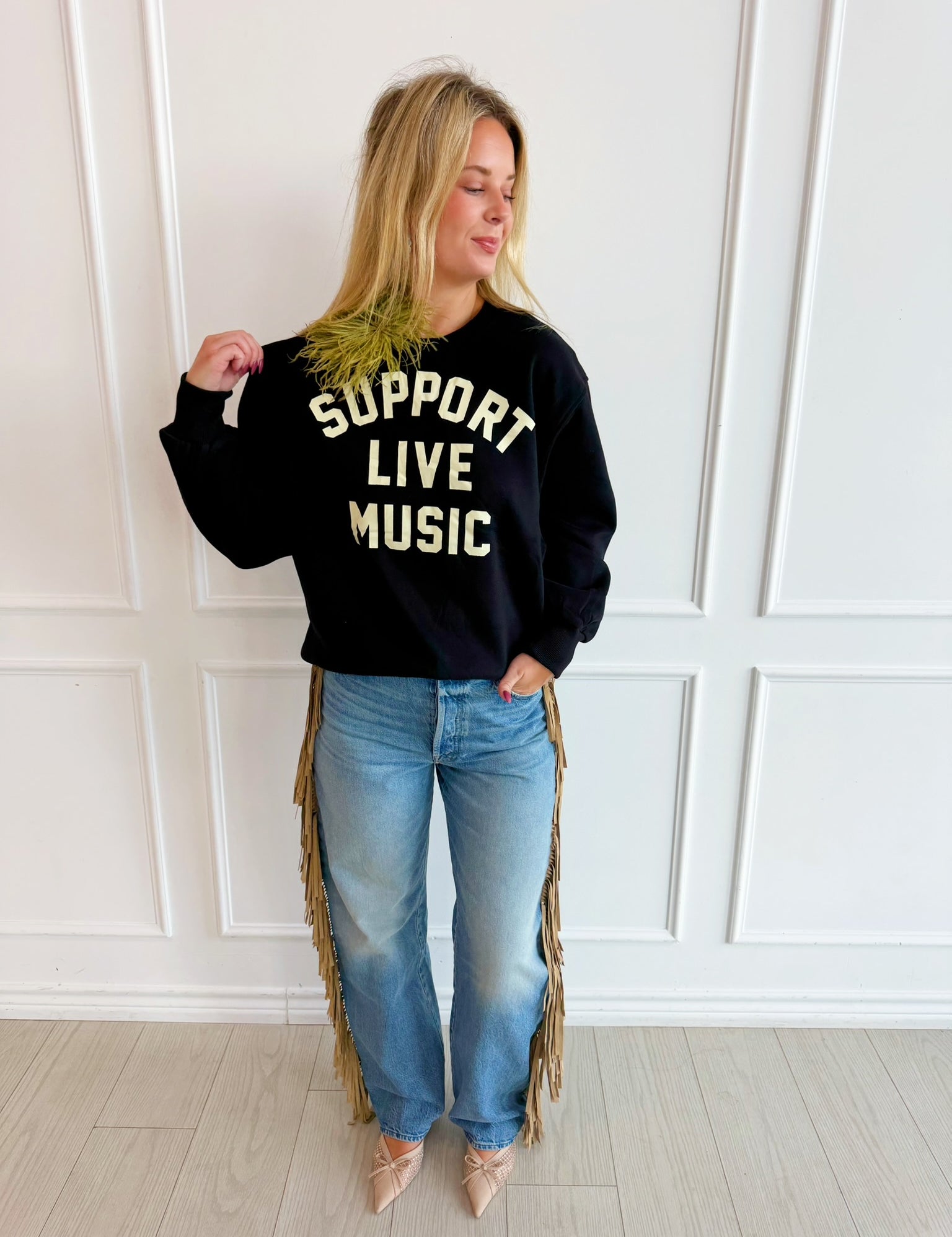 Support Live Music Sweatshirt