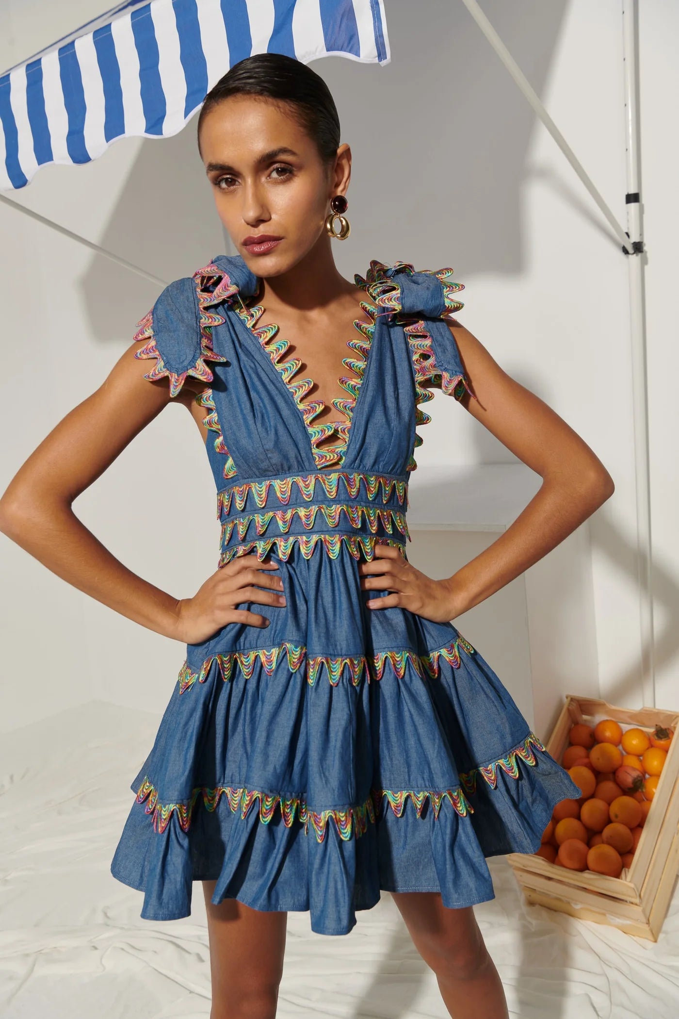 Blue Cheli Dress