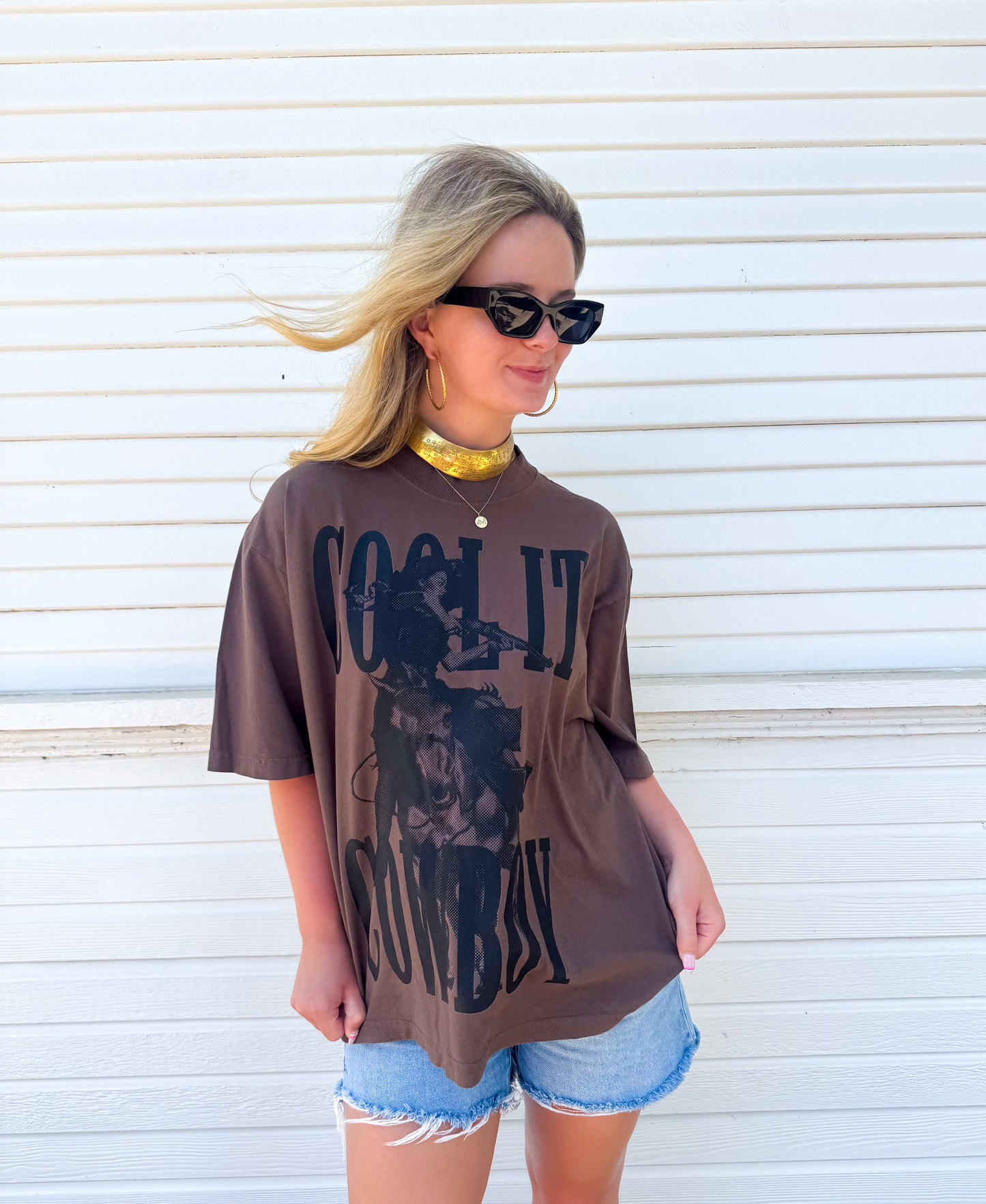 Cool It Cowboy Tee