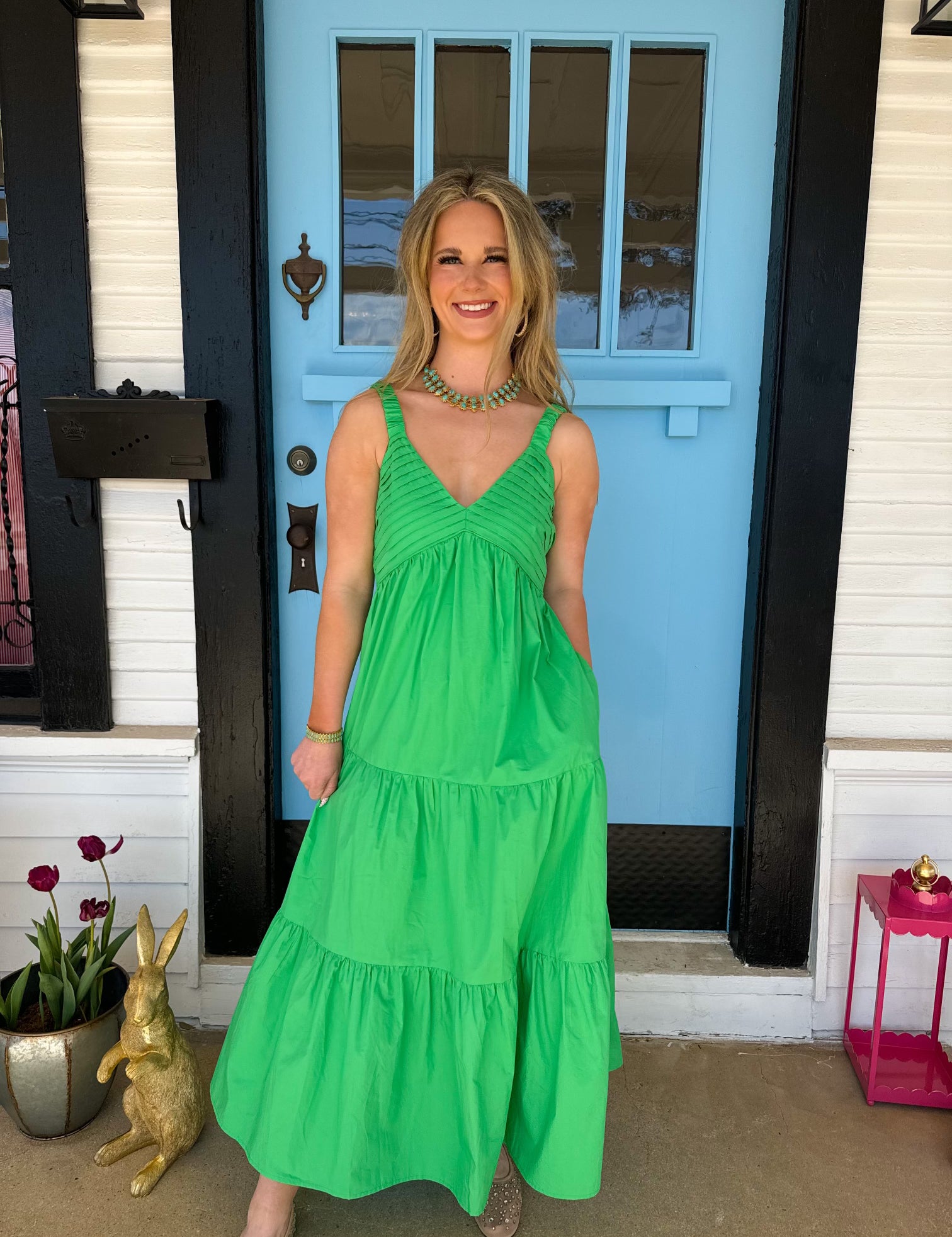 Out of Office Maxi Dress