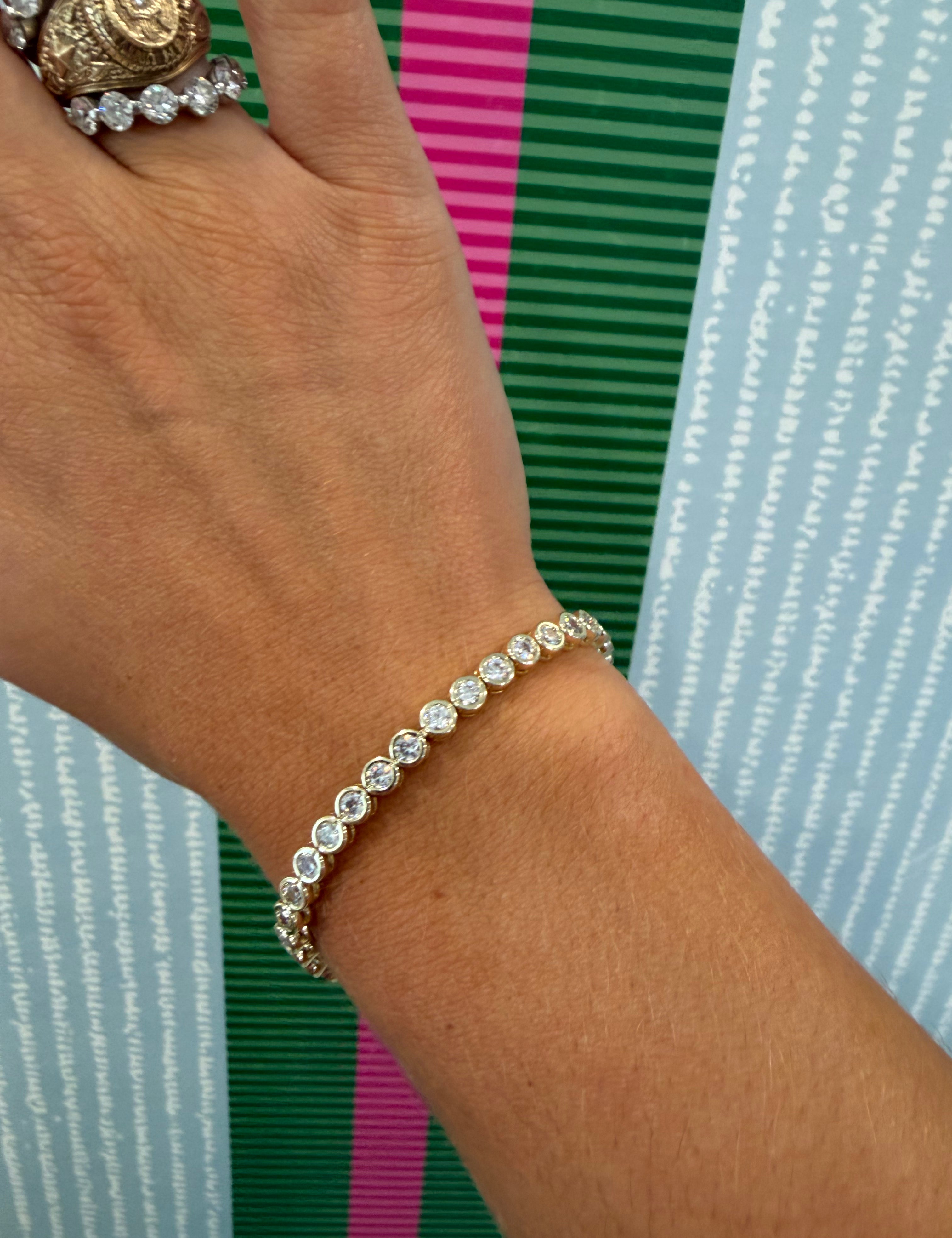 Baroness Tennis Bracelet