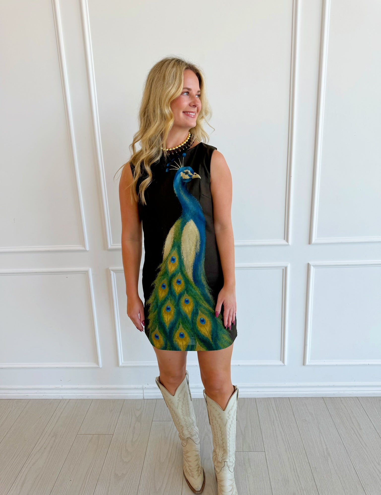 Peacock O'Clock Dress
