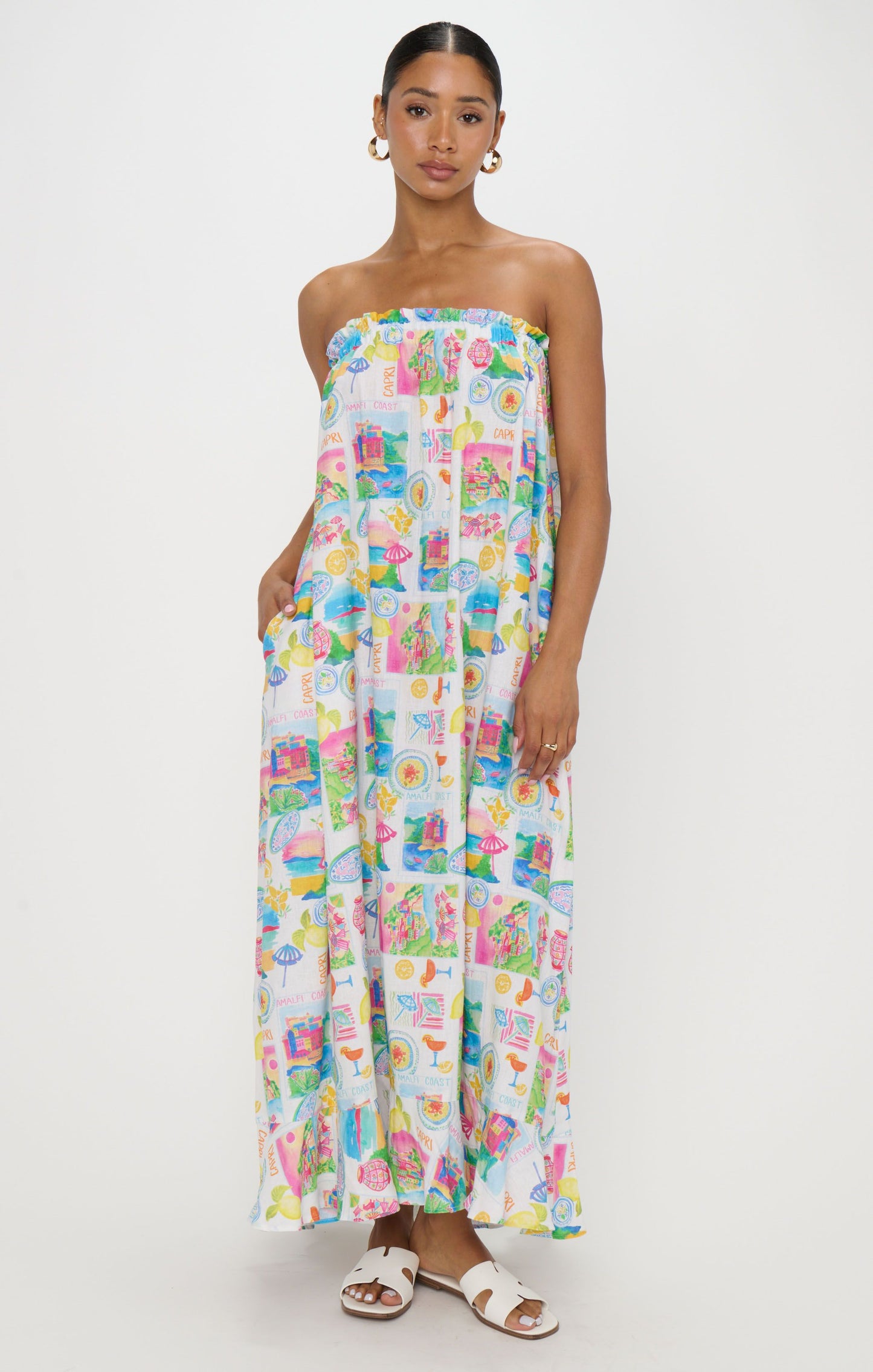 Around the World Maxi Dress