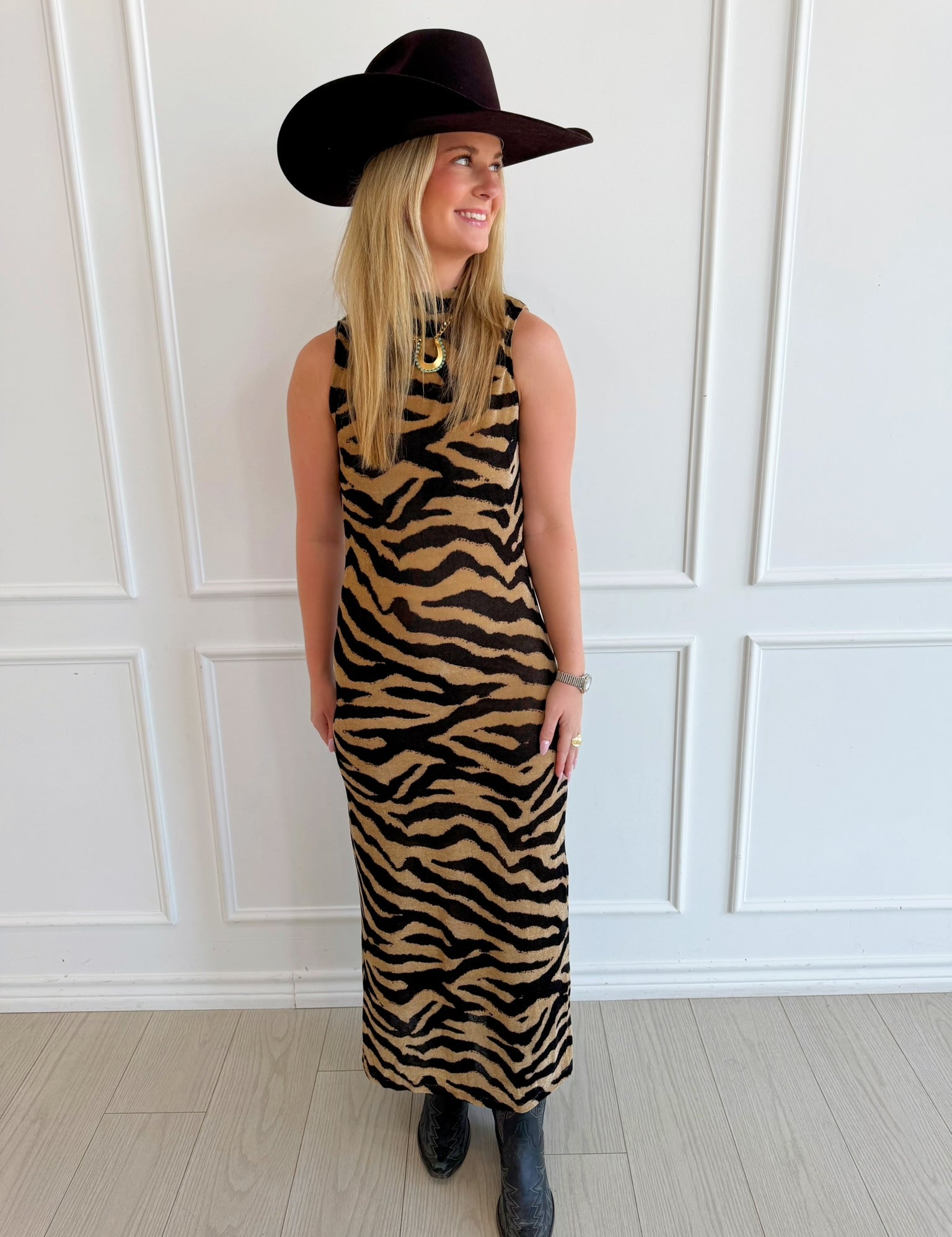 Zebra Max-ing Dress