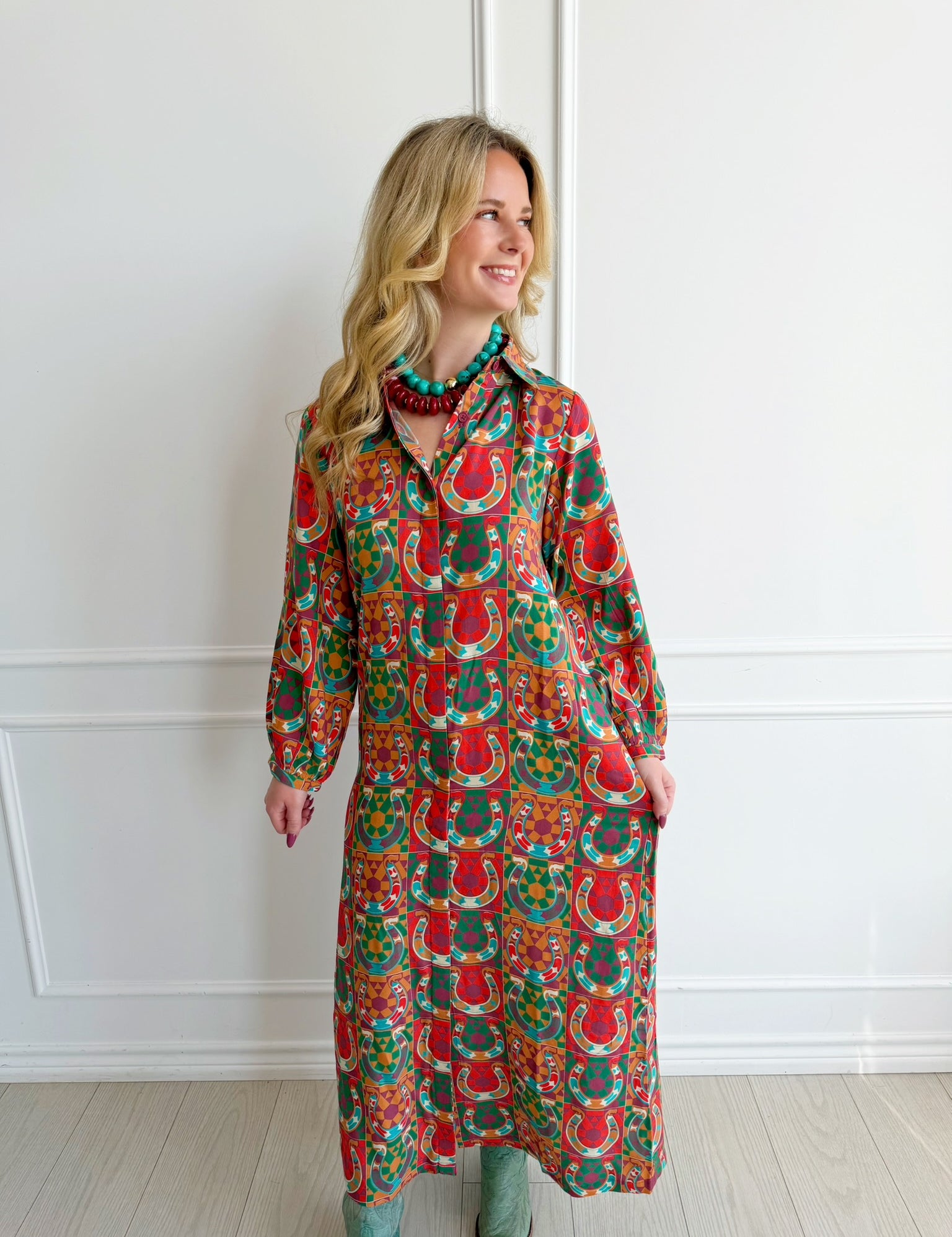Sienna Horseshoe Dress