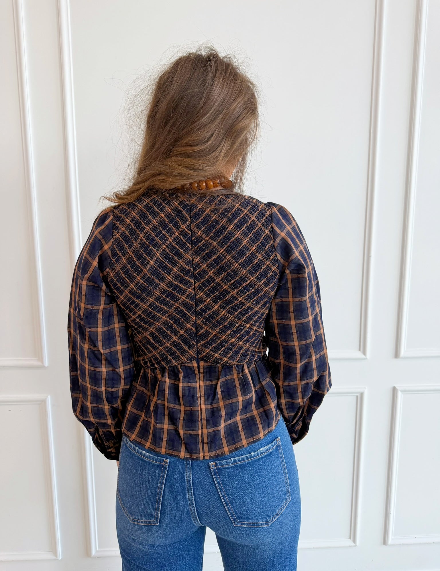 Plaid Please Top
