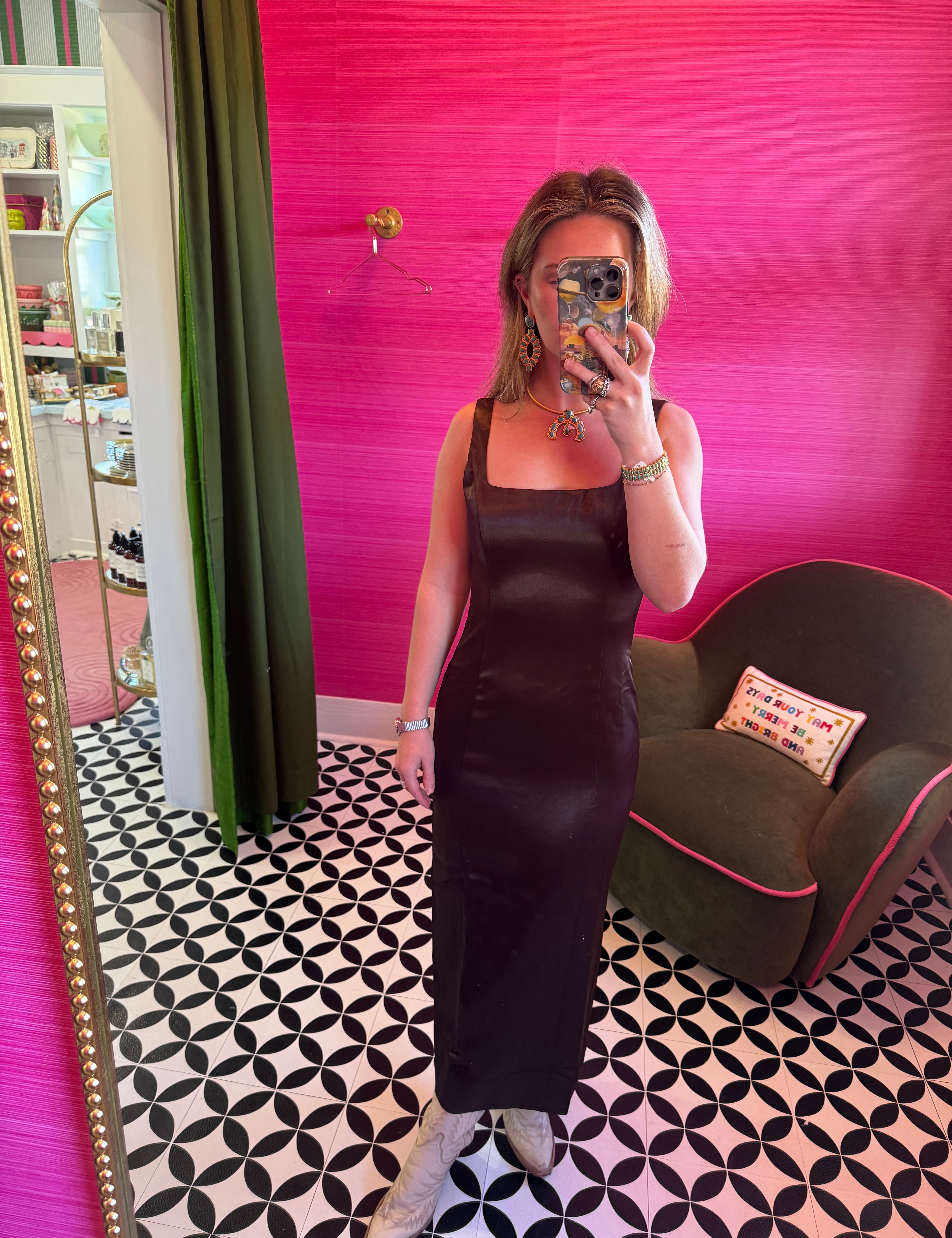 Especially Espresso Midi Dress
