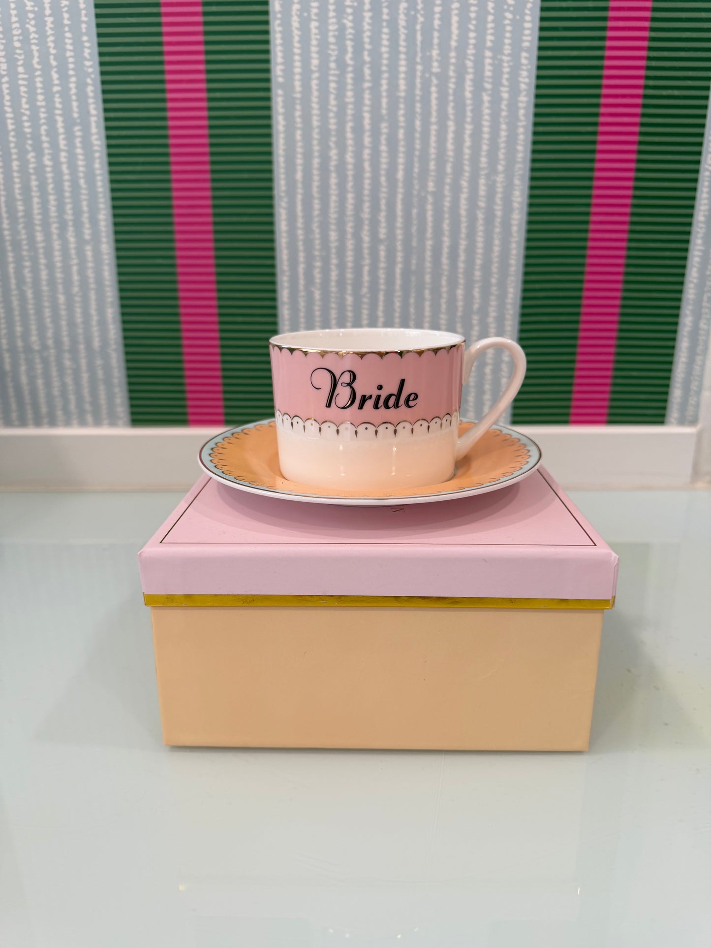 Bride Teacup and Saucer