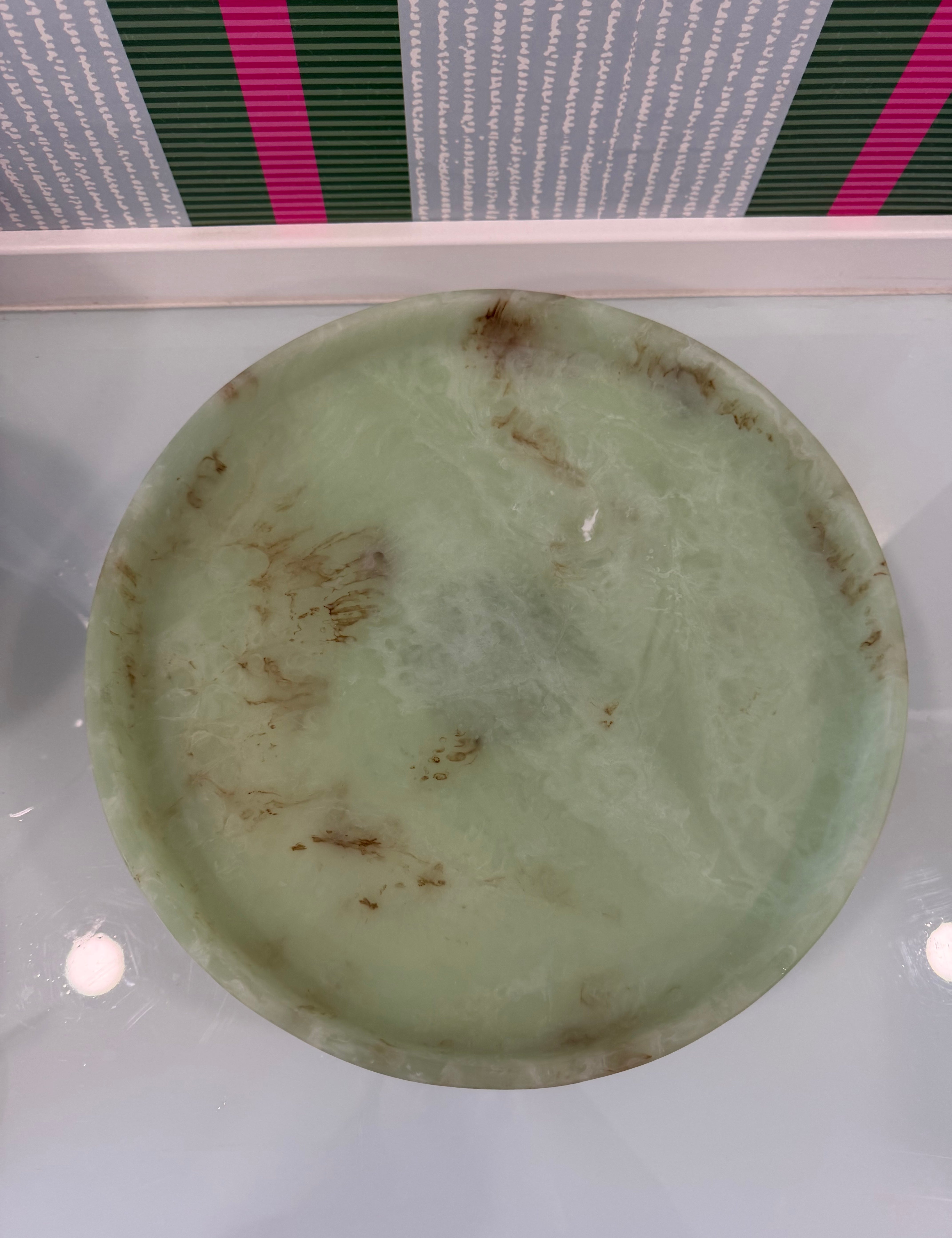 Jade Cake Pedestal